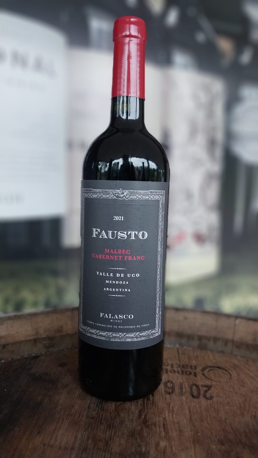 VINHO TINTO FAUSTO MALBEC CABERNET FRANC