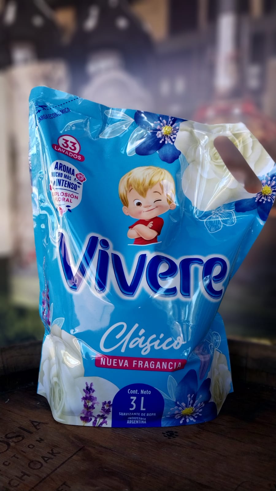 VIVERE SUAVIZANTE PARA ROPA CLASICO 3L