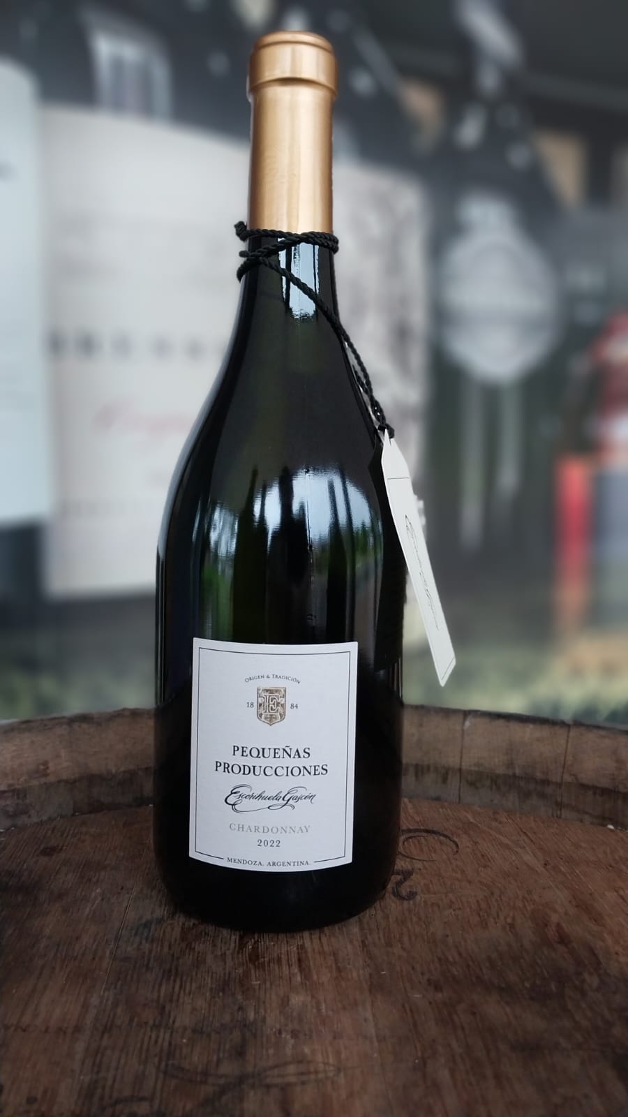 VINHO BRANCO ESCORIHUELA GASCÓN PEQUEÑAS PRODUCCIONES CHARDONNAY