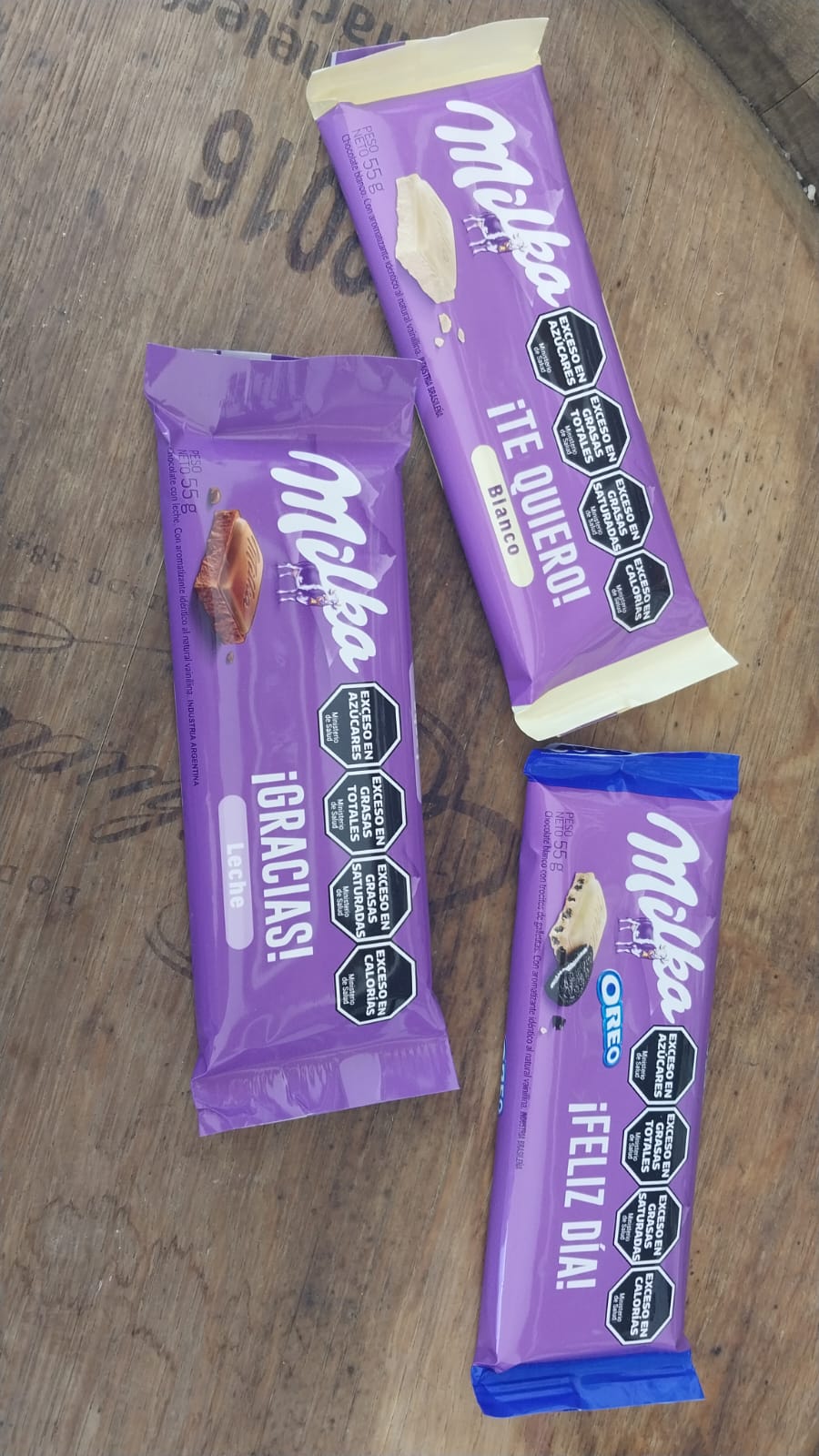 MILKA CHOCOLATE CON FRASE 55G