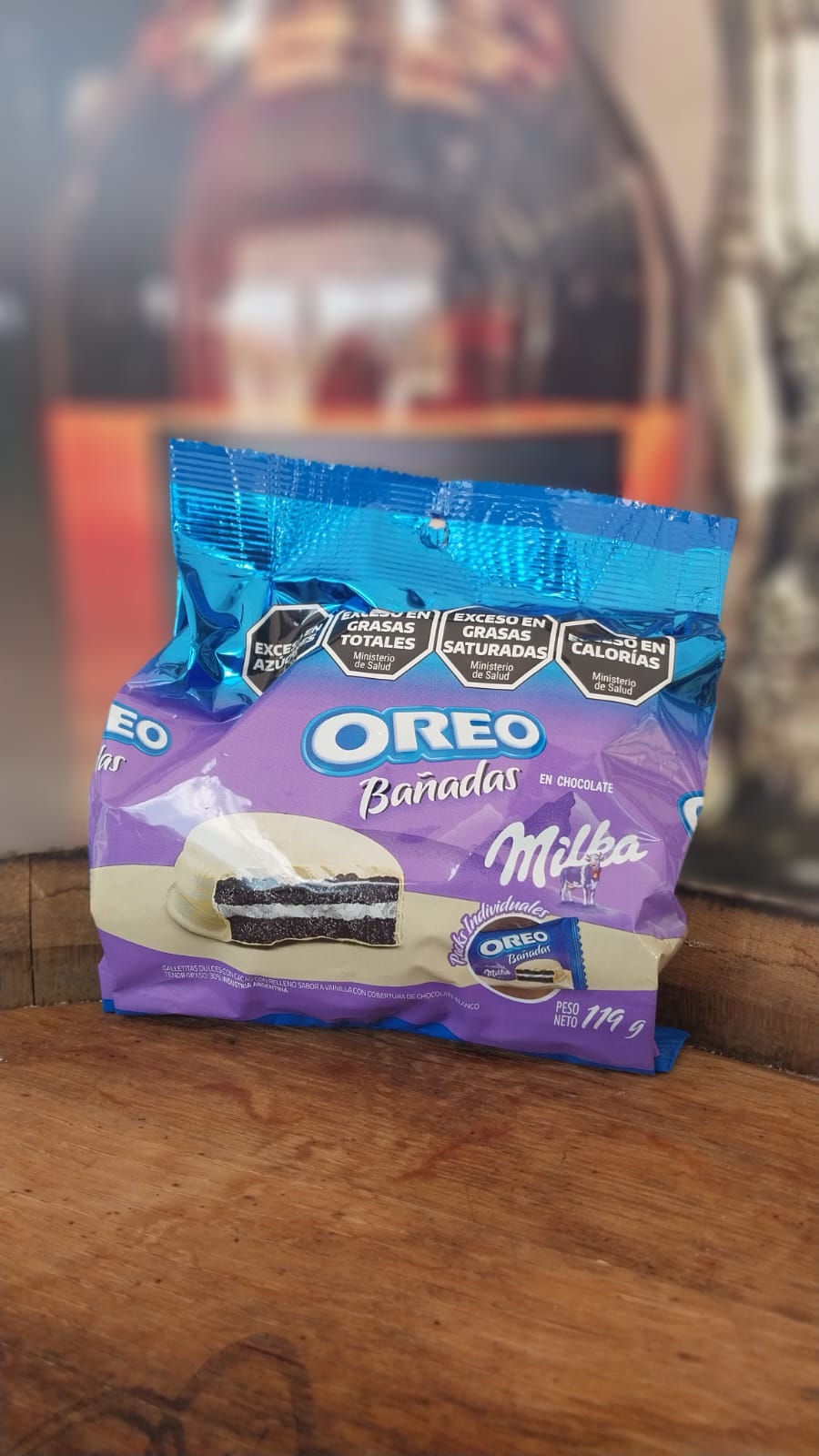 MILKA OREO BAÑADAS EN CHOCOLATE