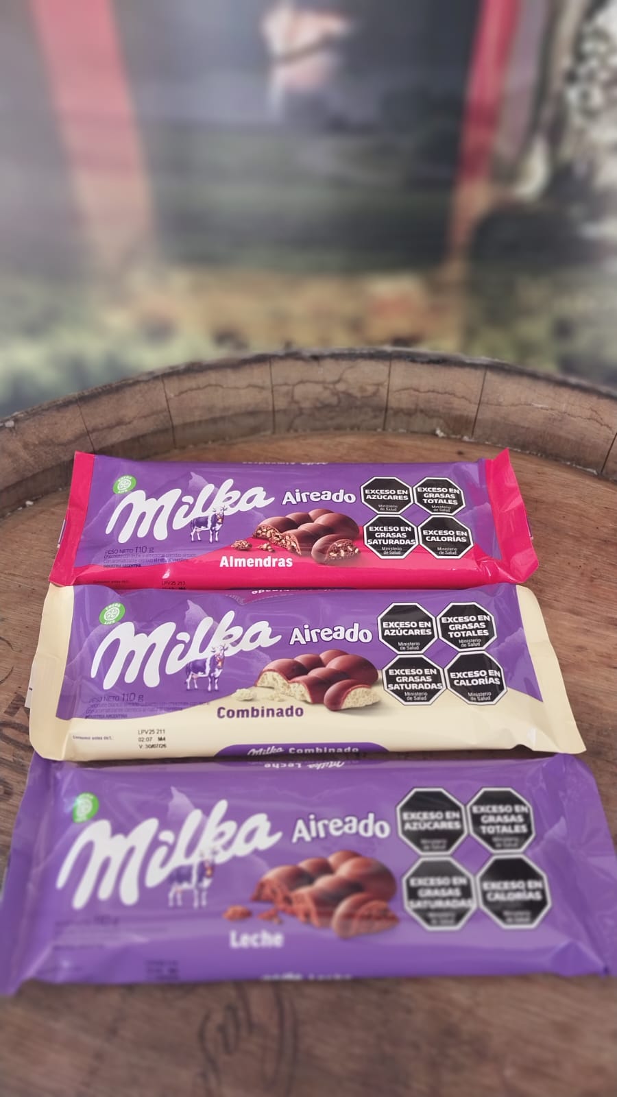 MILKA CHOCOLATE AIREADO 110G
