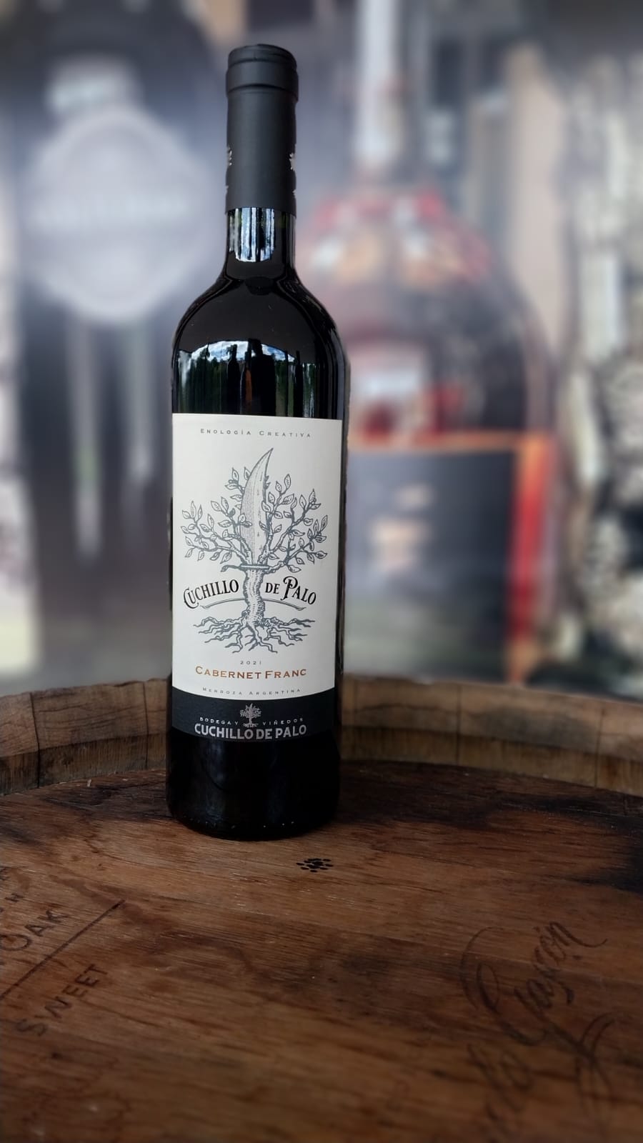 VINHO TINTO CUCHILLO DE PALO CABERNET FRANC