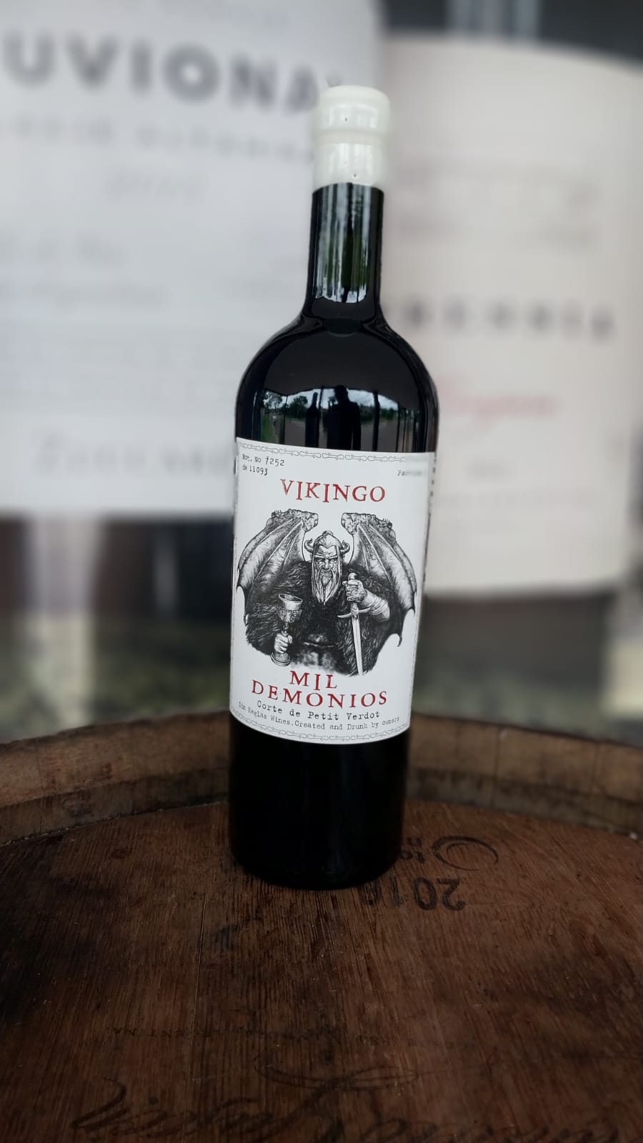 VINHO TINTO MIL DEMONIOS VIKINGO CORTE DE PETIT VERDOT