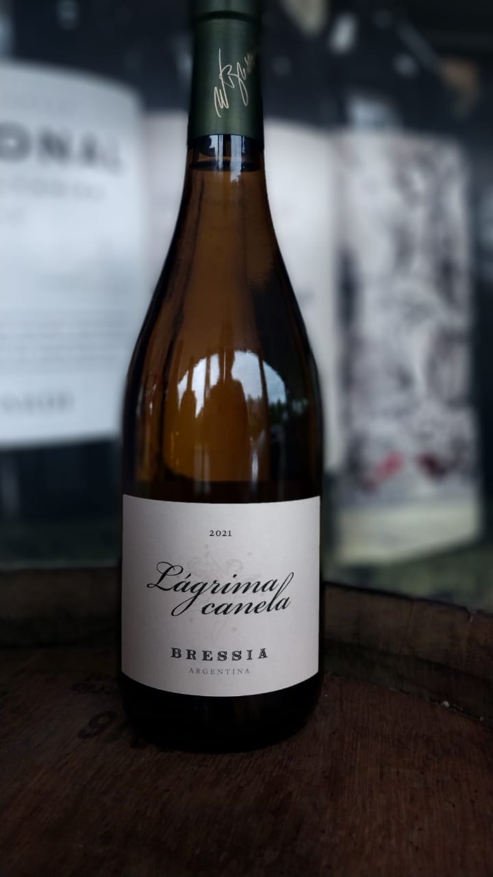 VINHO BRANCO BRESSIA LÁGRIMA CANELA