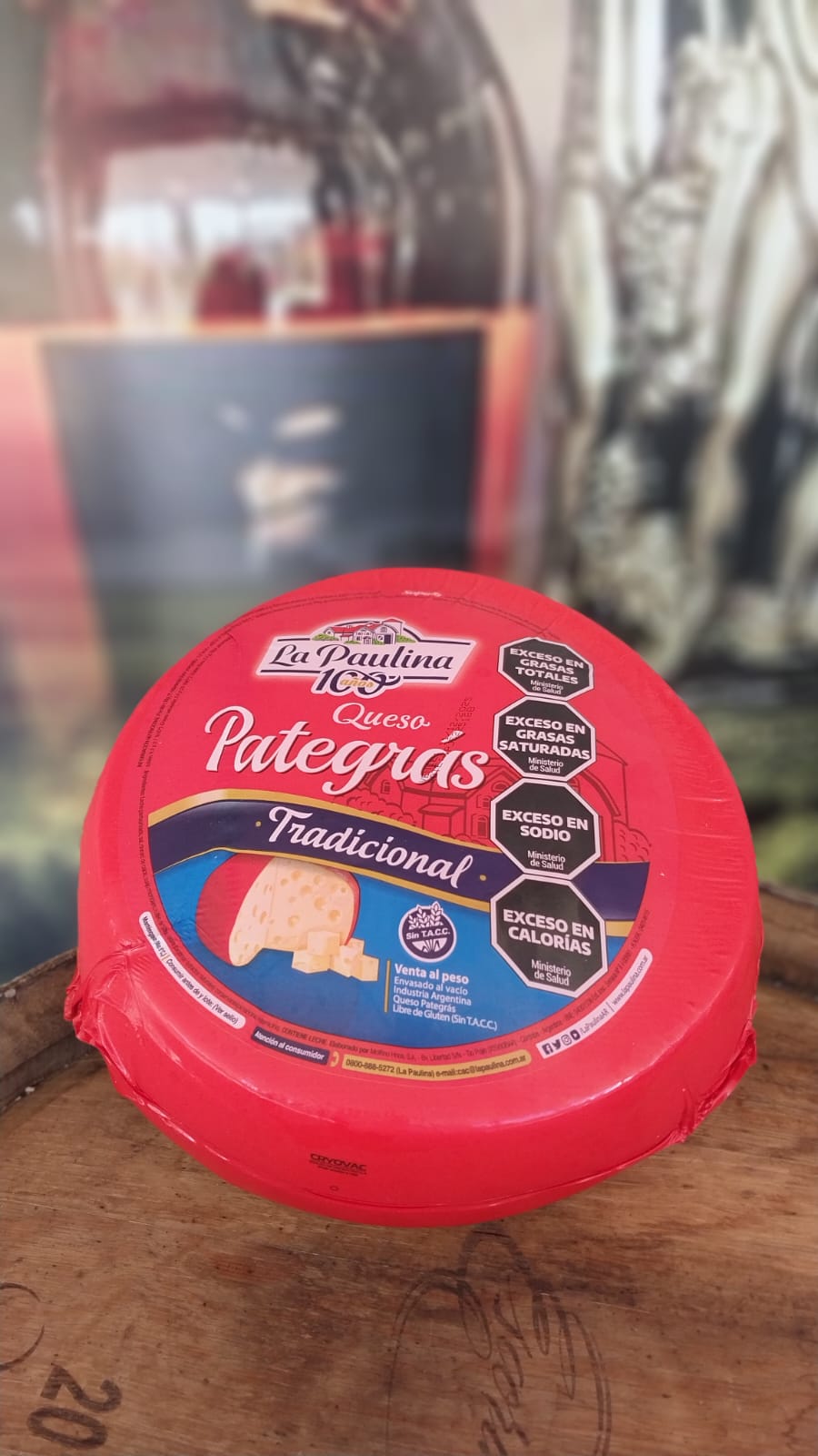 QUESO LA PAULINA PÁTEGRAS