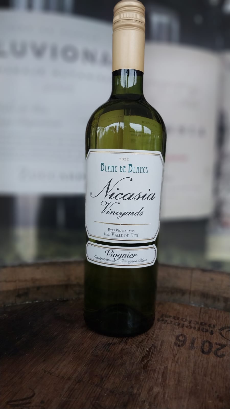 VINHO BRANCO NICASIA VINEYARD BALNC DE BLANCS VIOGNIER