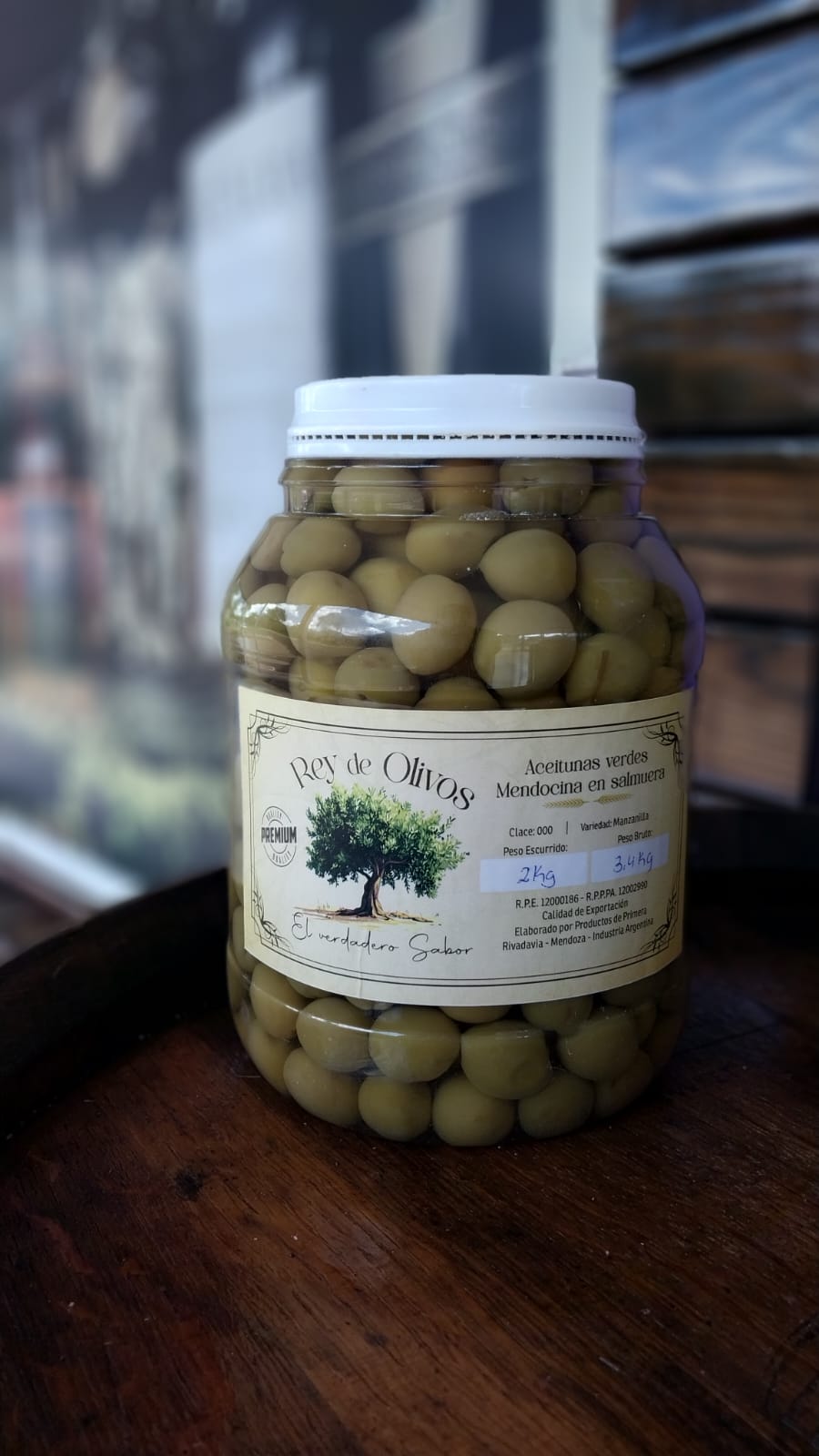 ACEITUNAS REY DE OLIVOS 2KG