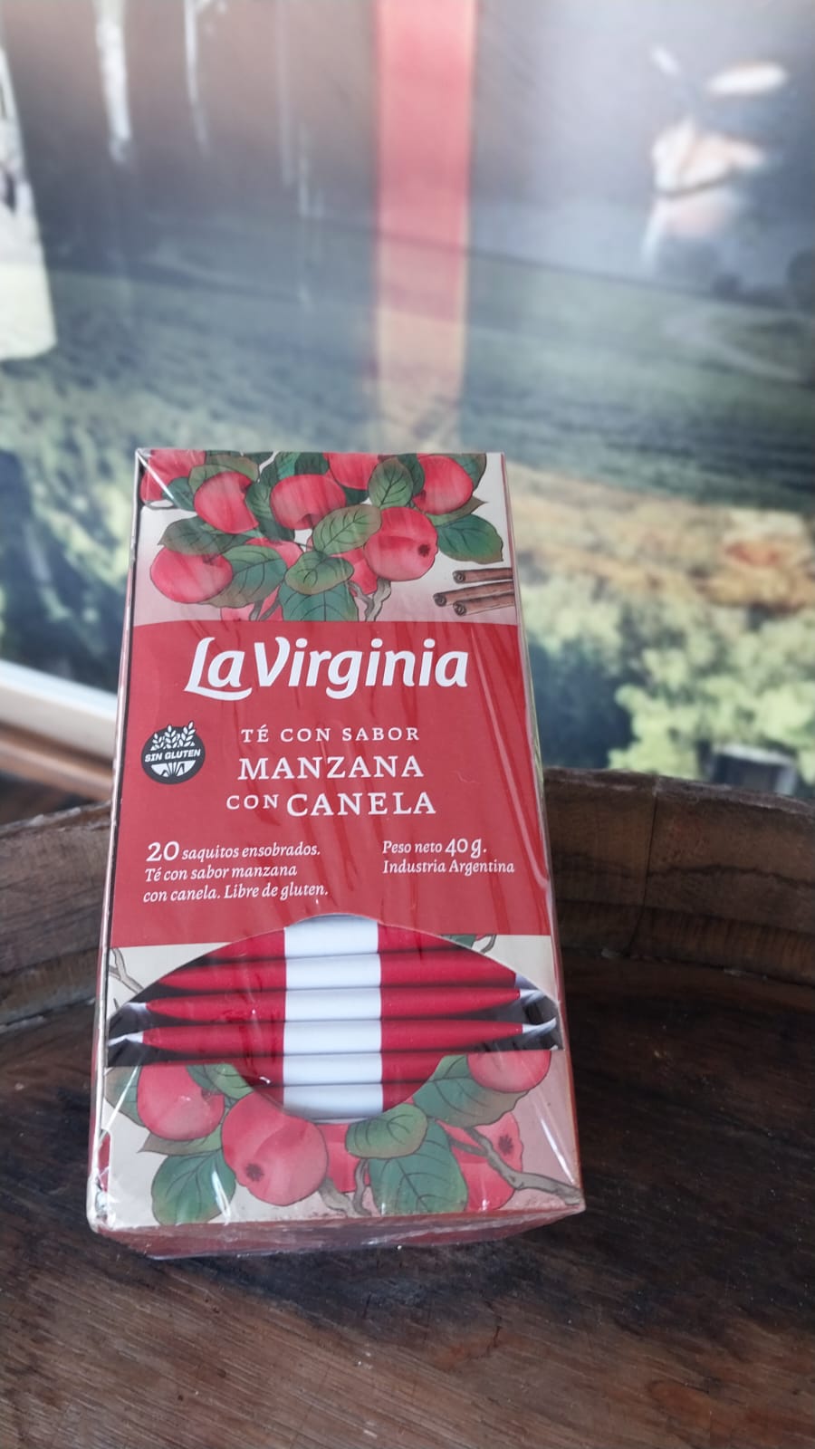 TÉ LA VIRGINIA CON SABOR MANZANA Y CANELA