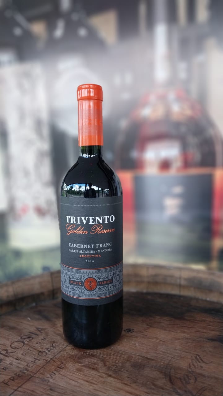 VINHO TINTO TRIVENTO COLDEN RESERVE CABERNET FRANC