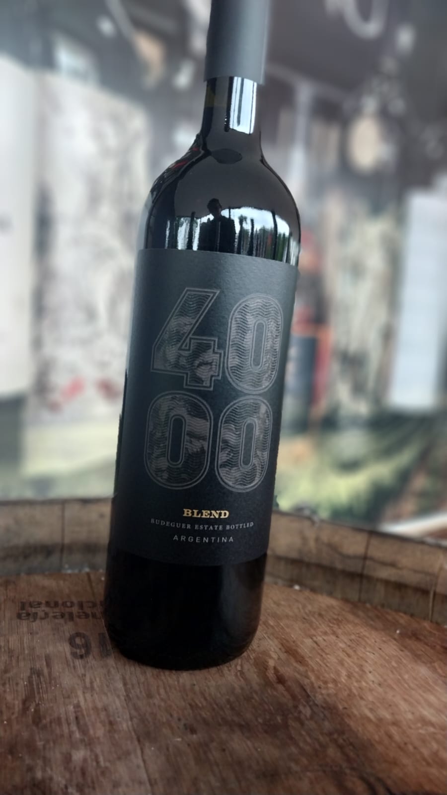 VINHO TINTO 4000 GRAN RESERVA BLACK BLEND