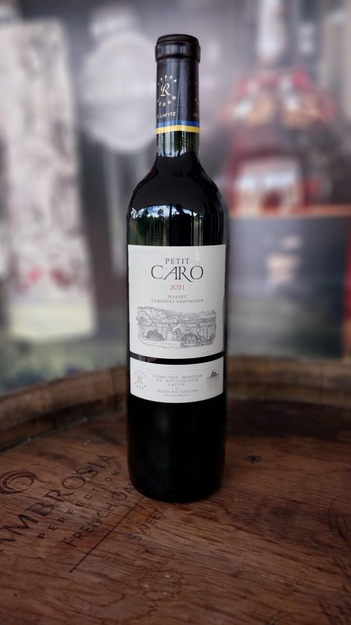 VINHO TINTO PETIT CARO MALBEC CABERNET SAUVIGNON