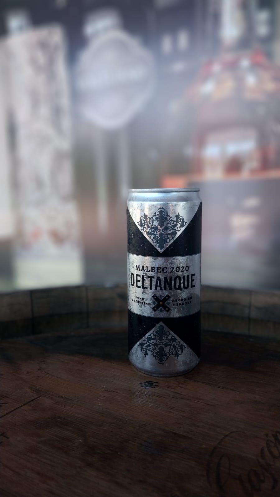 VINHO TINTO MOSQUITA MUERTA DELTANQUE MALBEC LATA 310CC