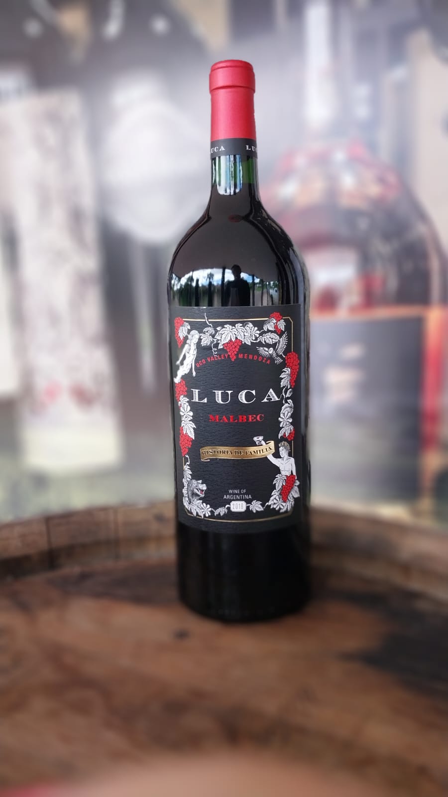 VINHO TINTO LUCA HISTÓRIA DE FAMÍLIA MALBEC MAGNUM 2018