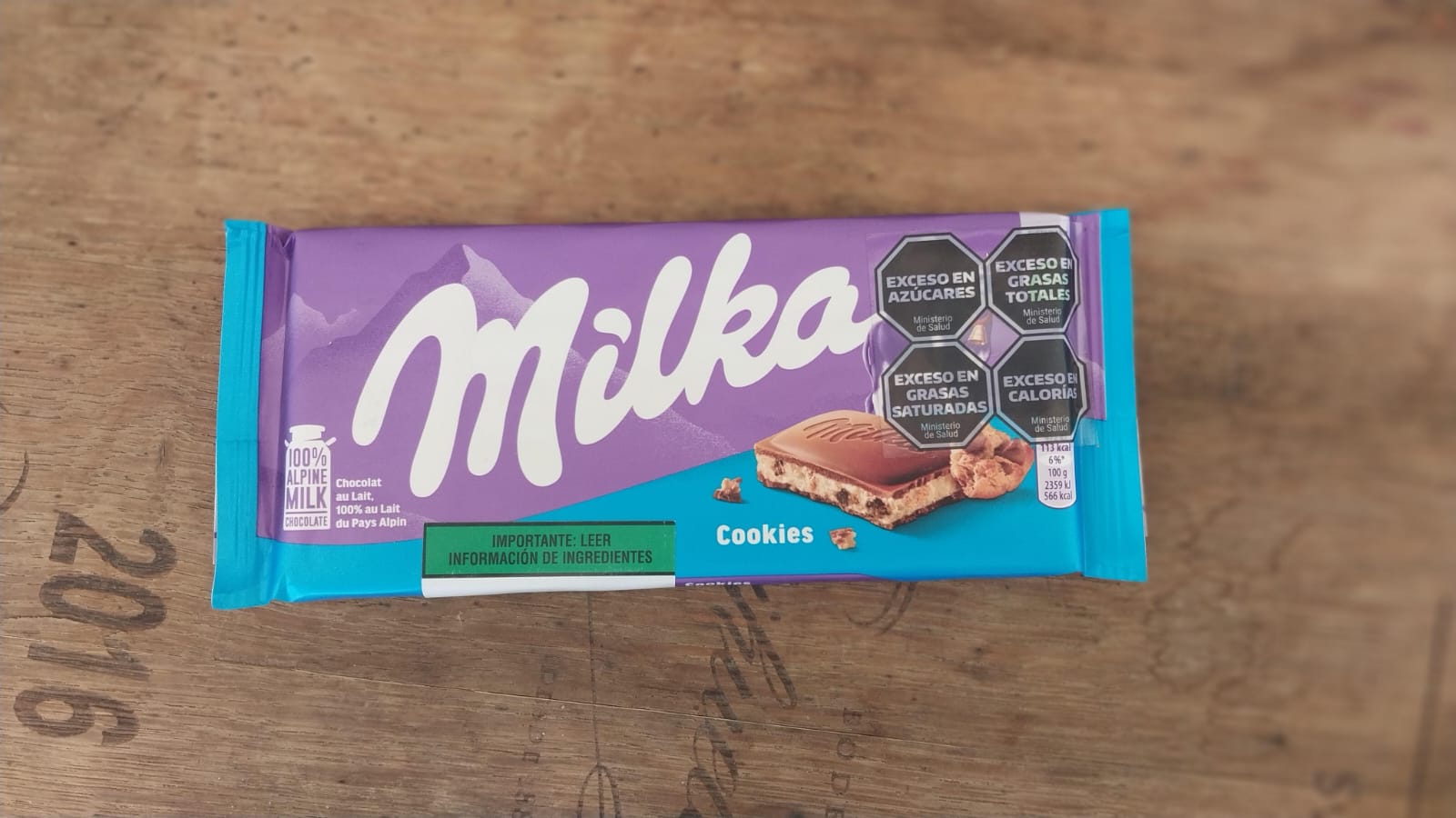 MILKA CHOCOLATE COOKIES 100G