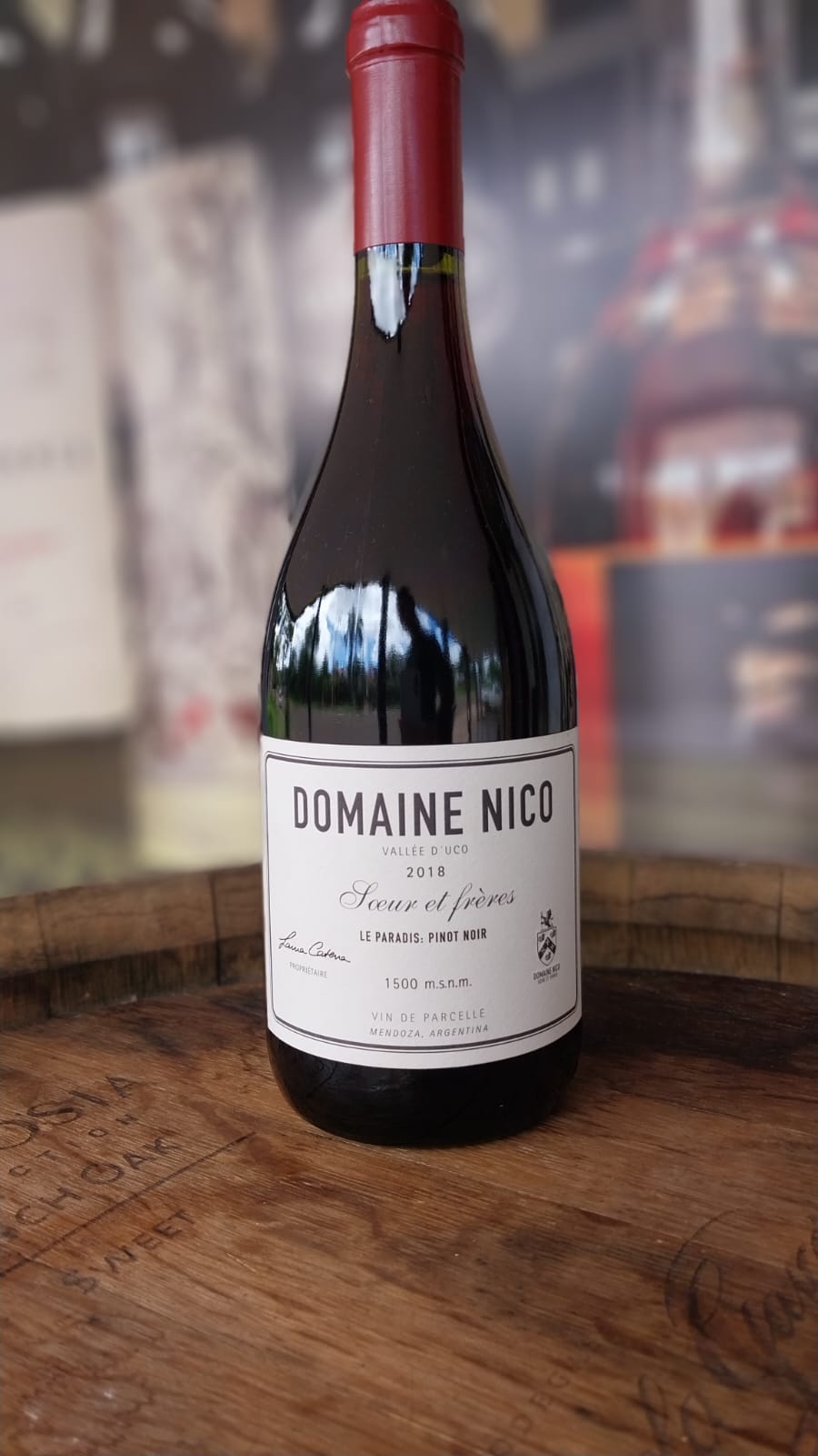 VINHO TINTO DOMAINE NICO LE PARADIS PINOT NOIR