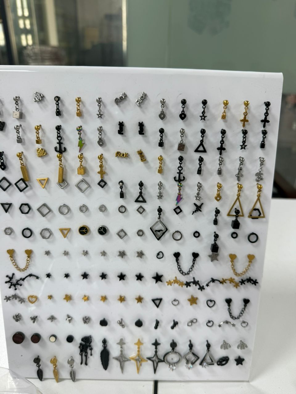 Boucles d'oreilles fantaisie