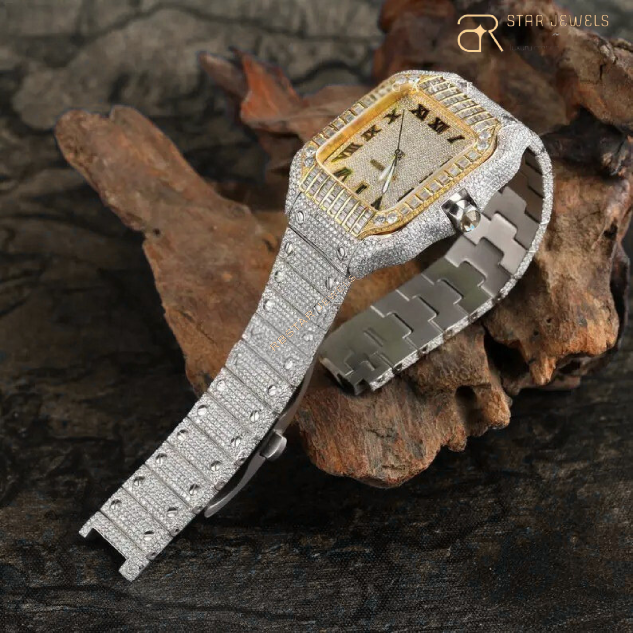 Luxury diamond-studded watches that elegance in every detail, 