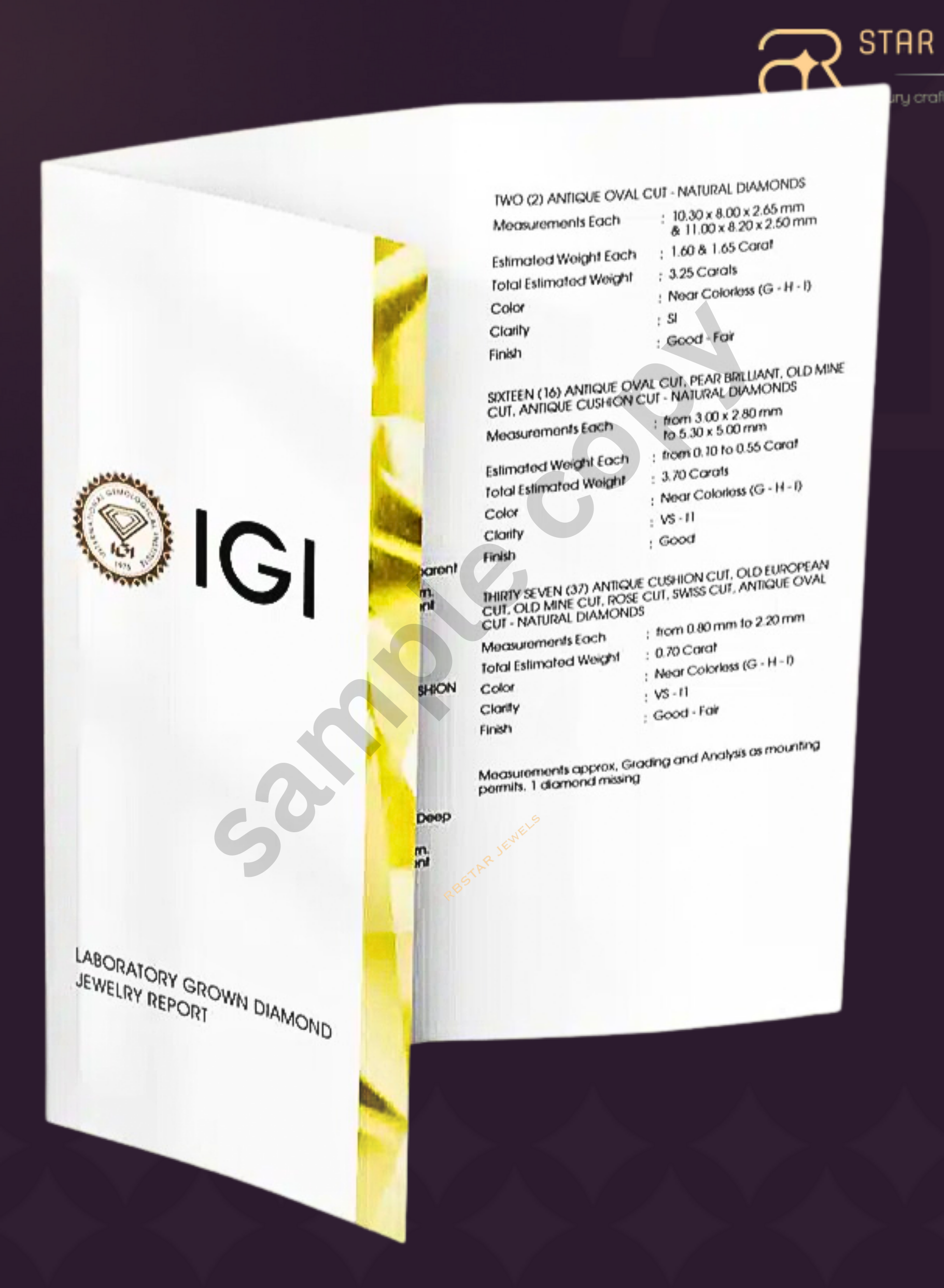 Round Cut Lab Grown Diamond 0.5ct to 9ct | IGI Certified Loose Diamond