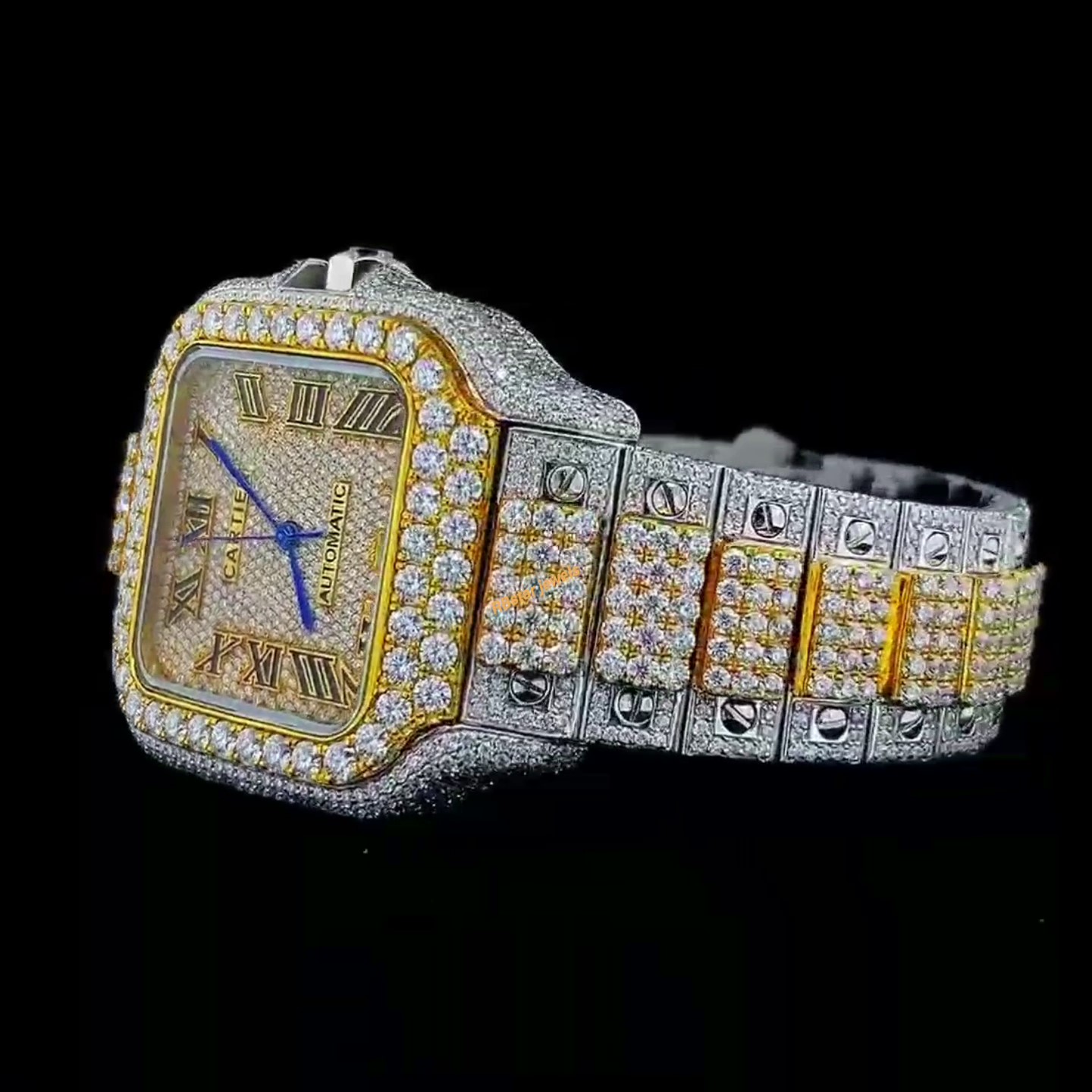 Luxury diamond-studded watches that elegance in every detail, 