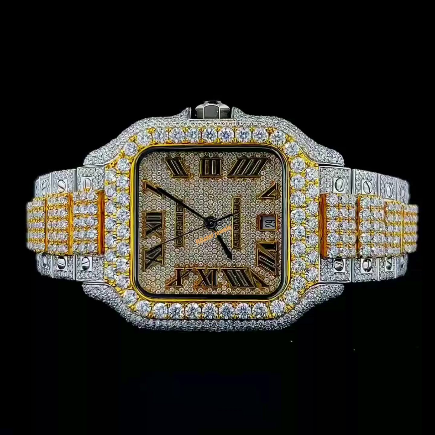 Luxury diamond-studded watches that elegance in every detail, 