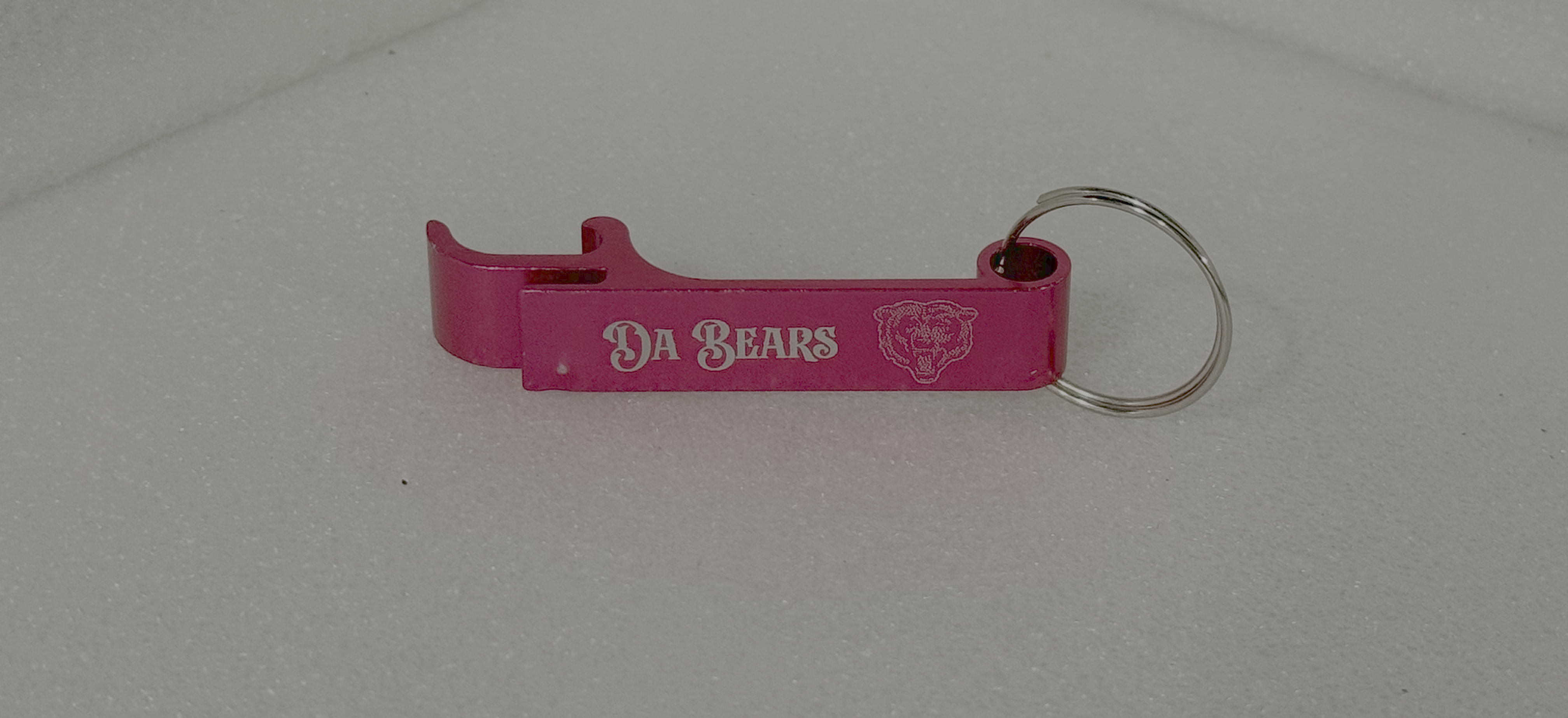 Aluminum Bottle Opener Keychain