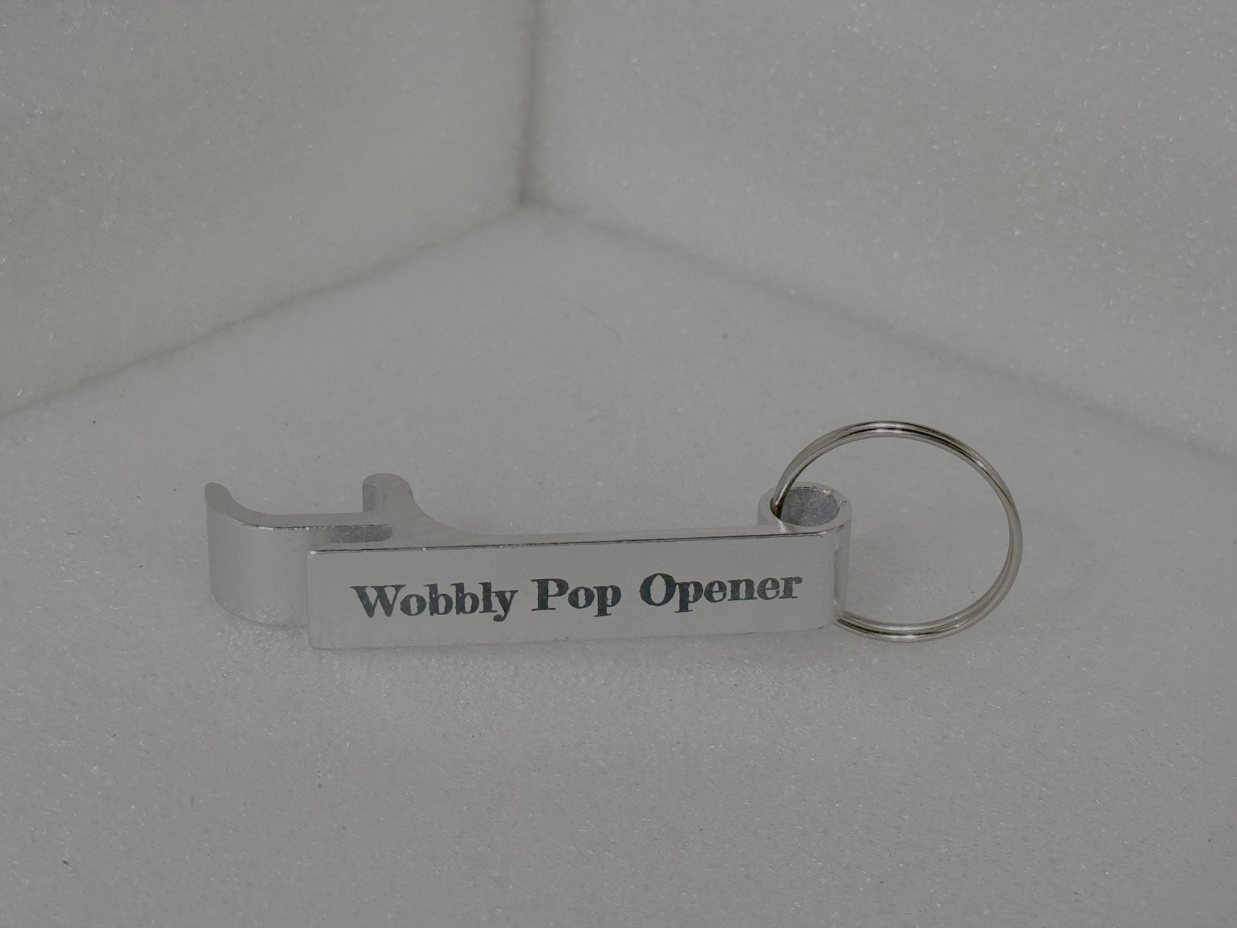 Aluminum Bottle Opener Keychain