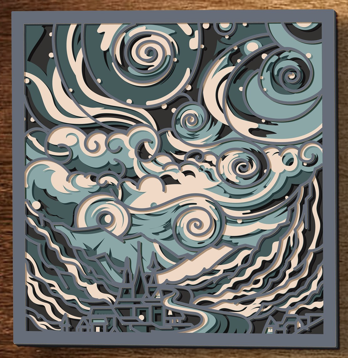 Stormy Starry Night