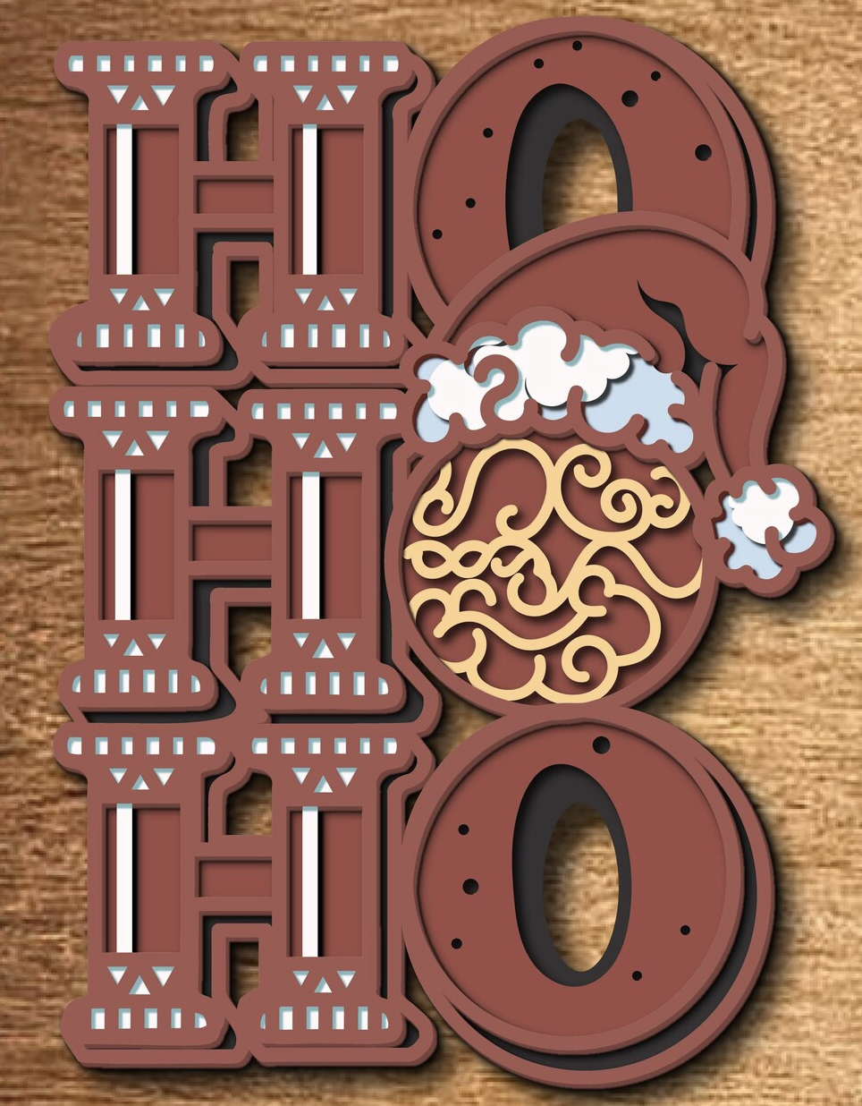 HoHoHo Door Decor