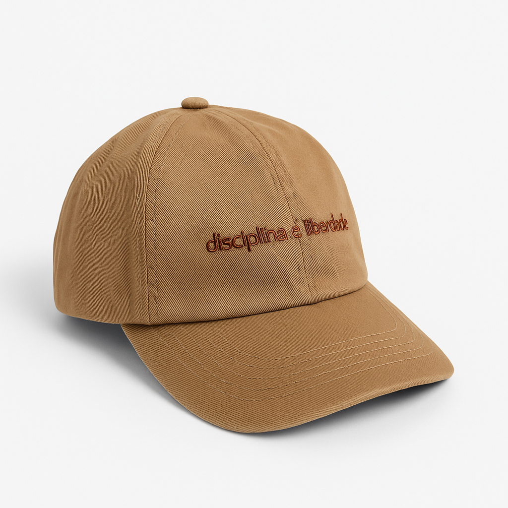 Boné "disciplina é liberdade"