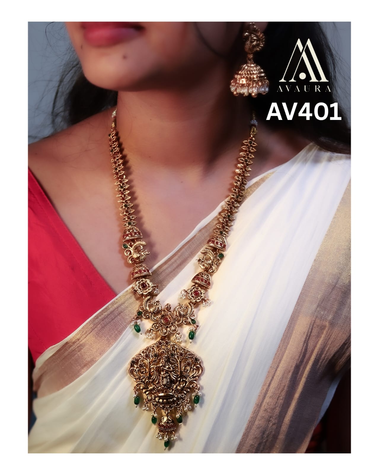 Lord Krishna Long Haram