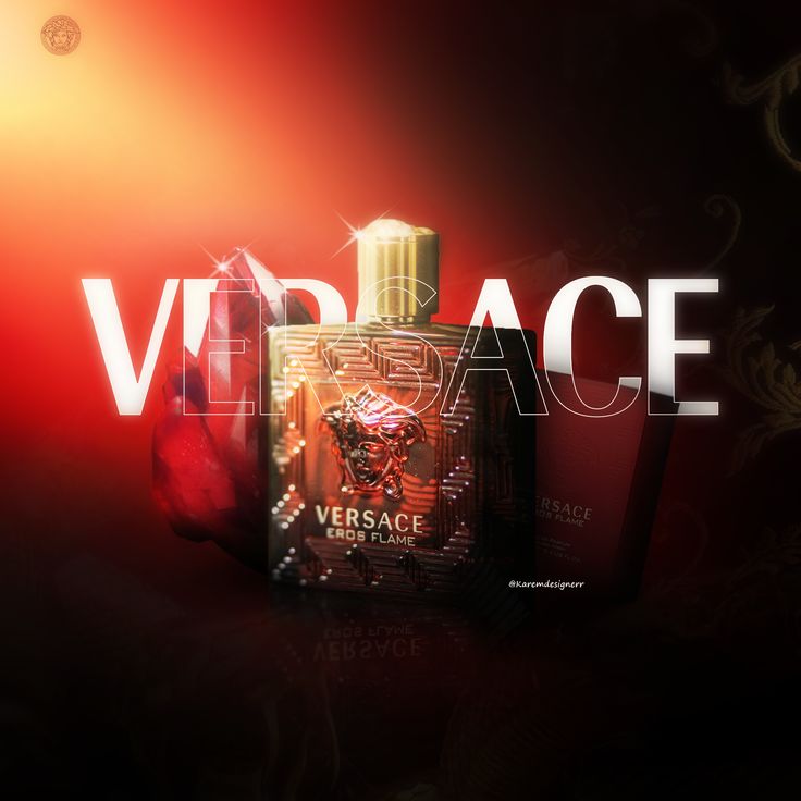 Versace Eros Flames Red. Eau de Colognes. For Men and Women. 50 ml 1.70 oz fl.