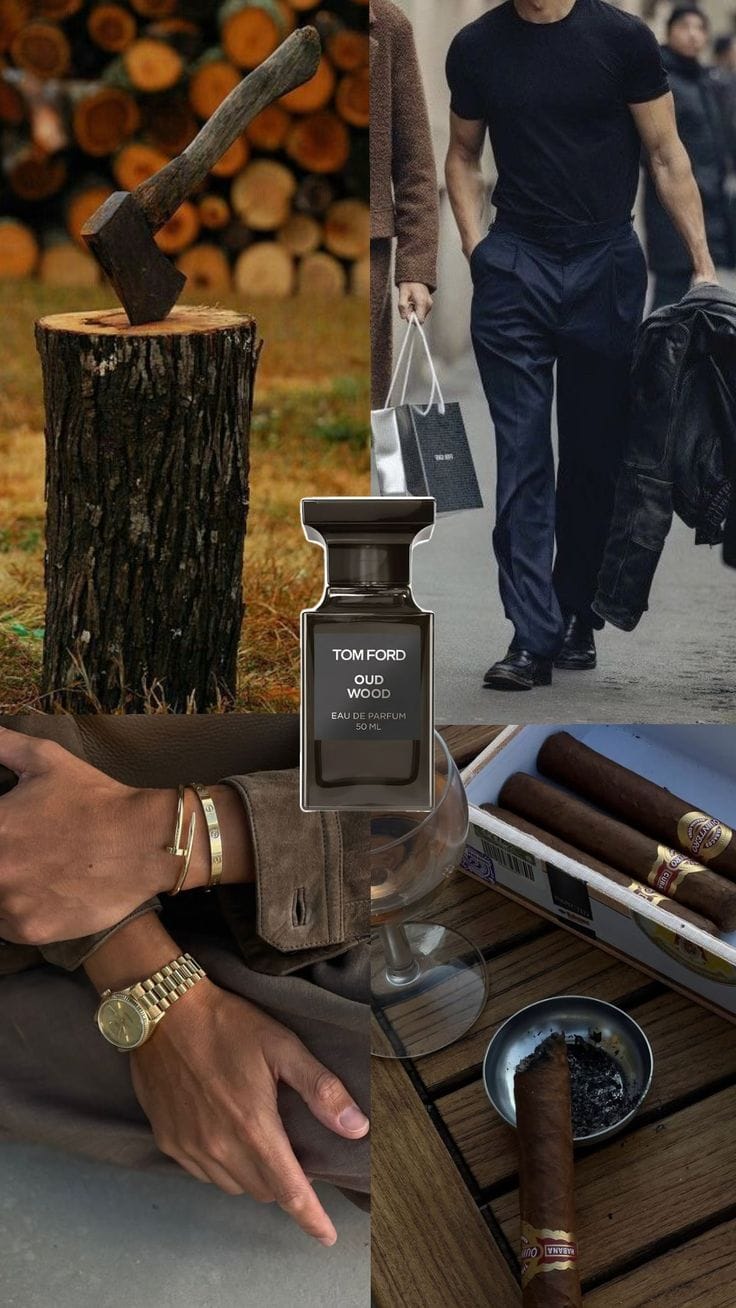 Tom Ford Oud Wood. Eau De Parfum. For Men. 100 ml 3.4oz.