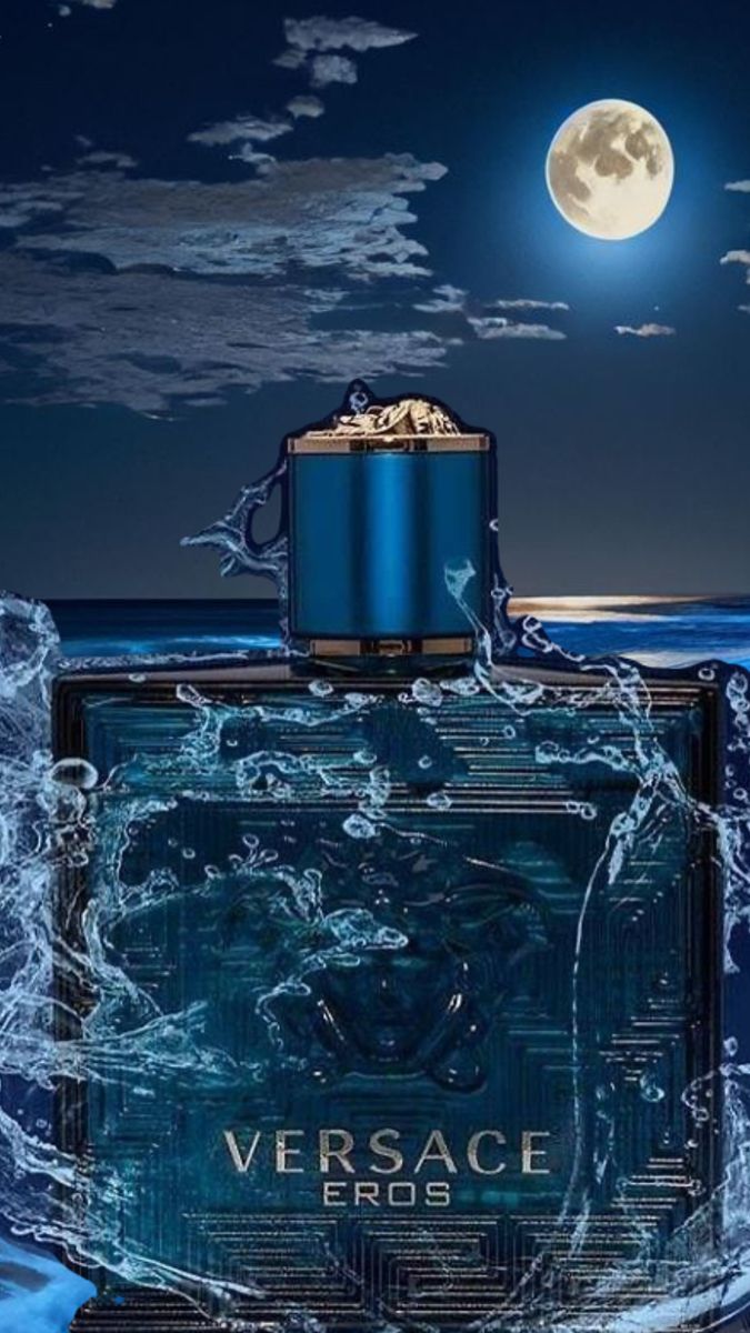 Versace Eros Flames Blue. Eau de Toilette. For Men and Women. 50 ml 1.70 oz fl.