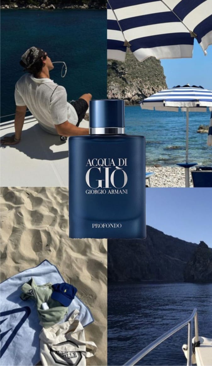 Giorgio Armani Acqua di Gio Profondo. Eau de Parfum. For Men. 125 ml 4.30 oz fl.