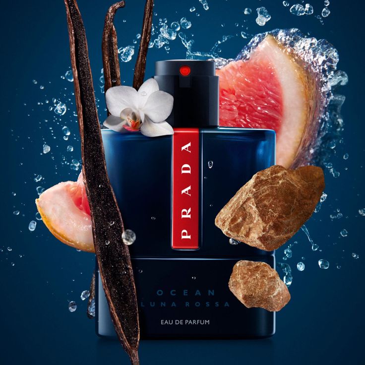 Prada Luna Rossa Ocean. Eau de Parfum. For Men. 100 ml 3.4 oz fl.