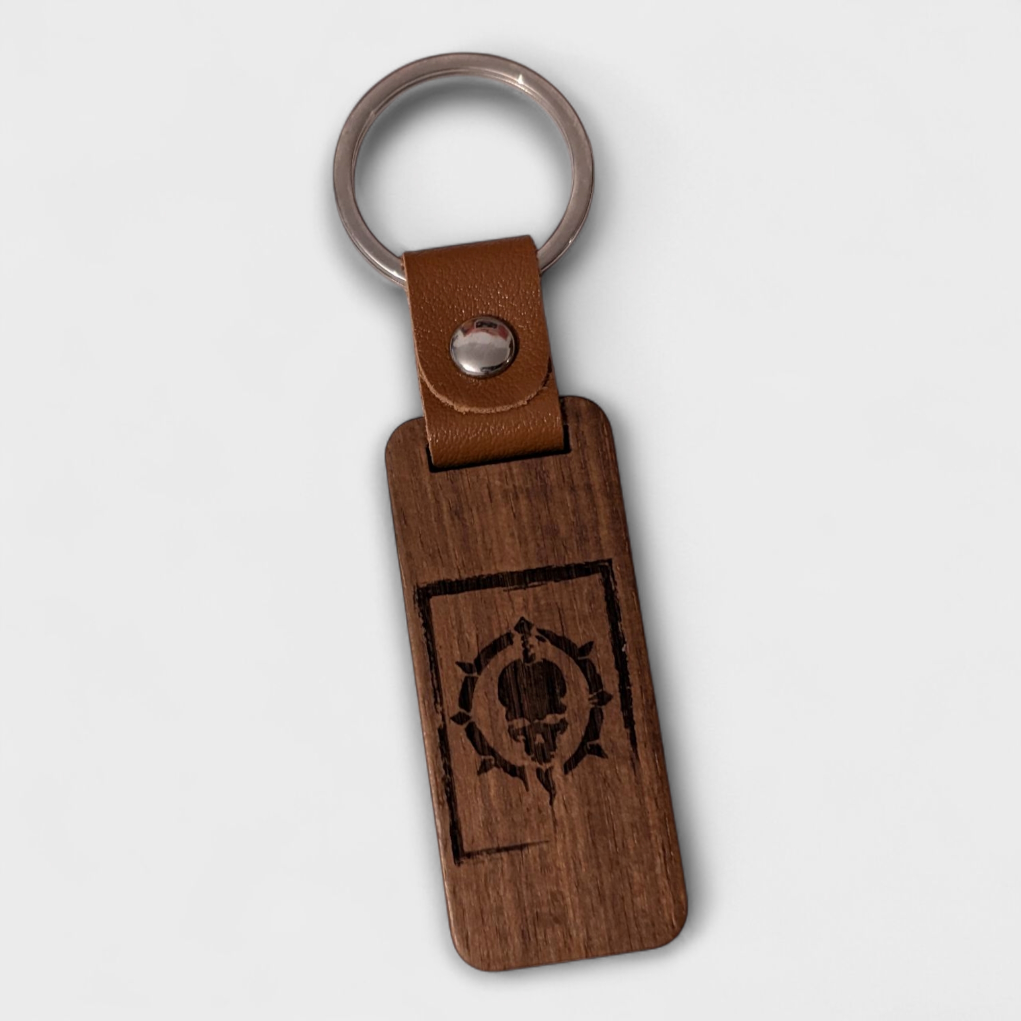 Porte-clé Diablo Necro acajou