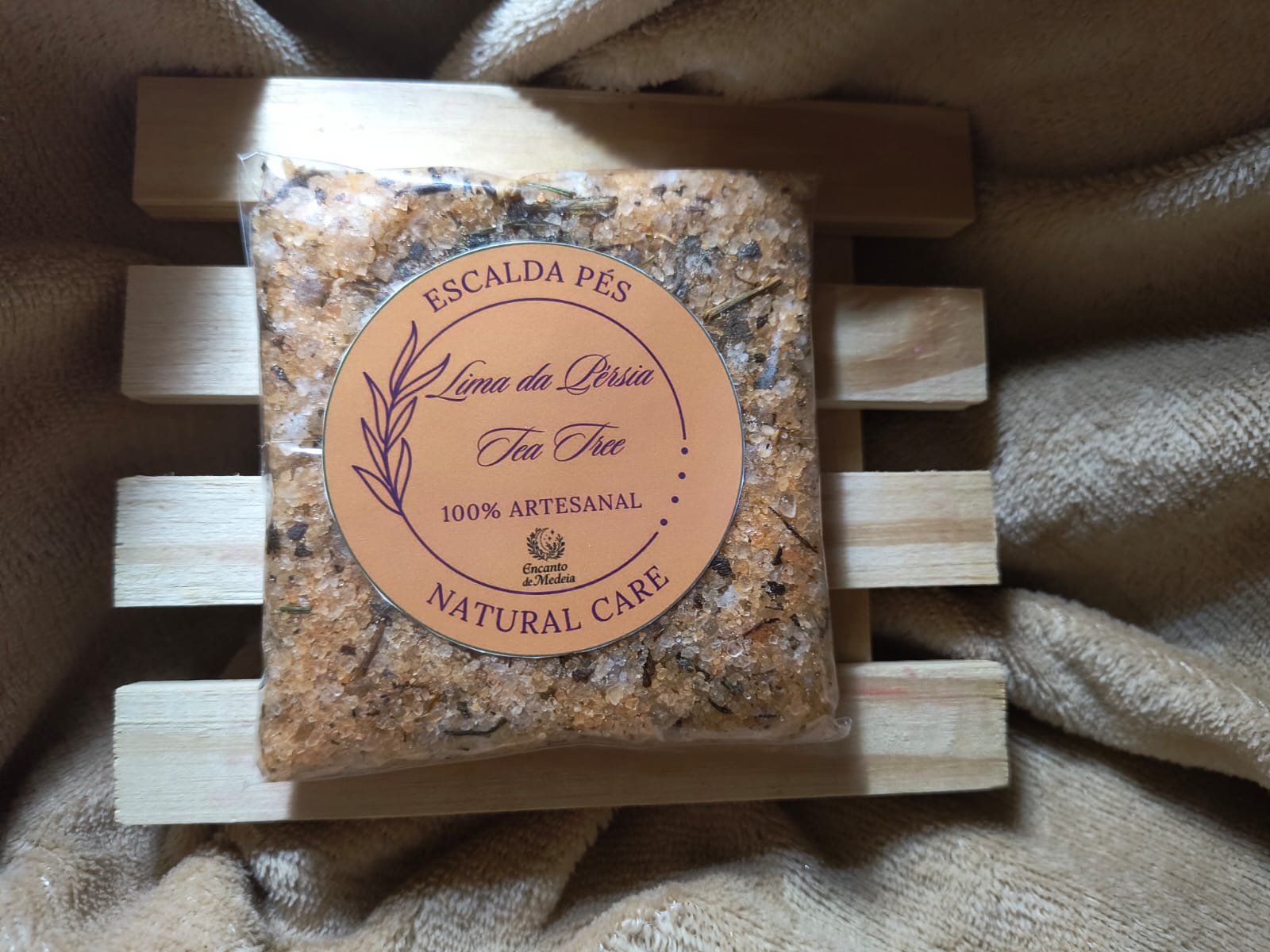 Escalda Pés Lima da Pérsia e Tea Tree - 150g