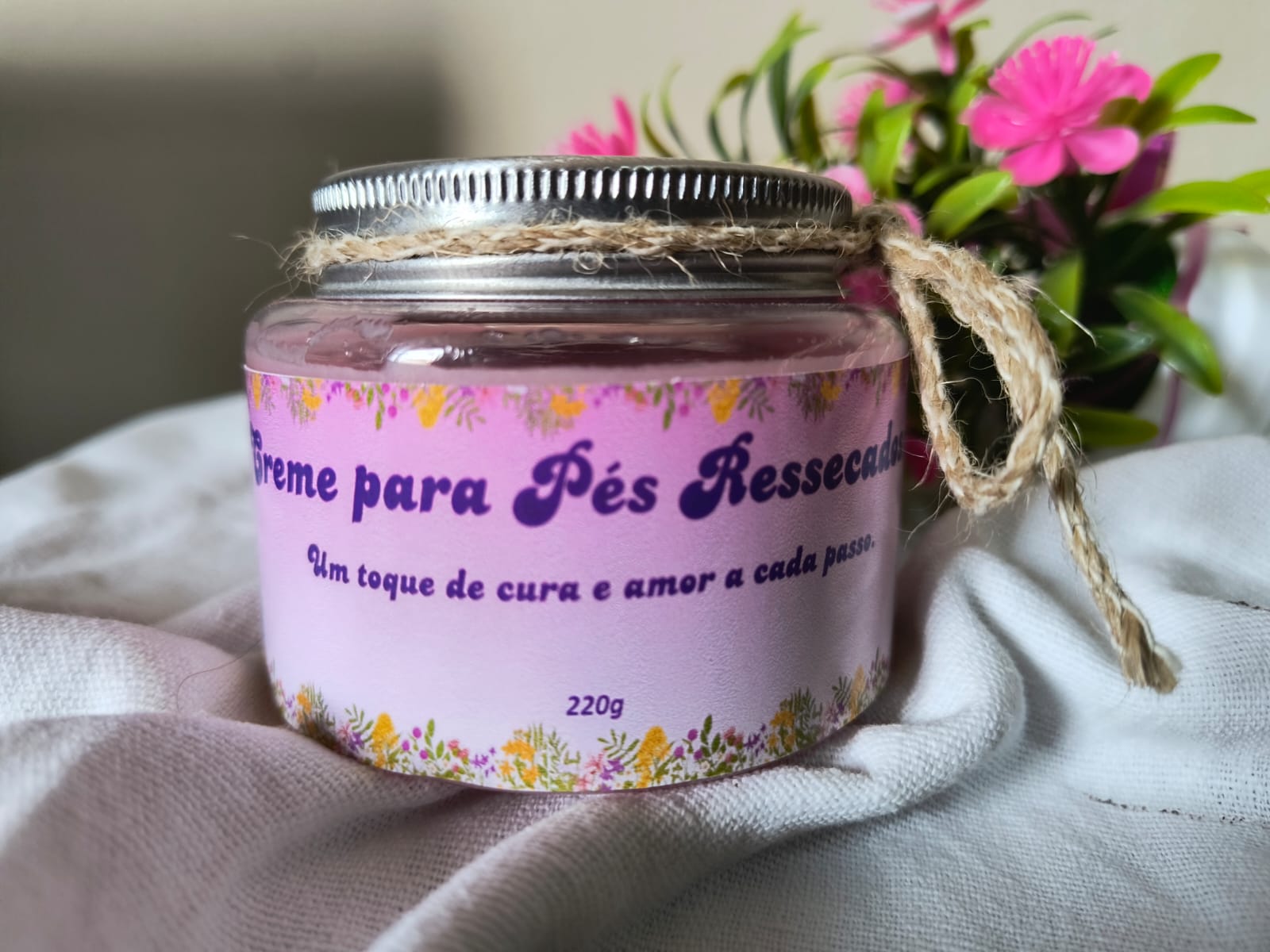 Creme para Tratamento - Pés Ressecados