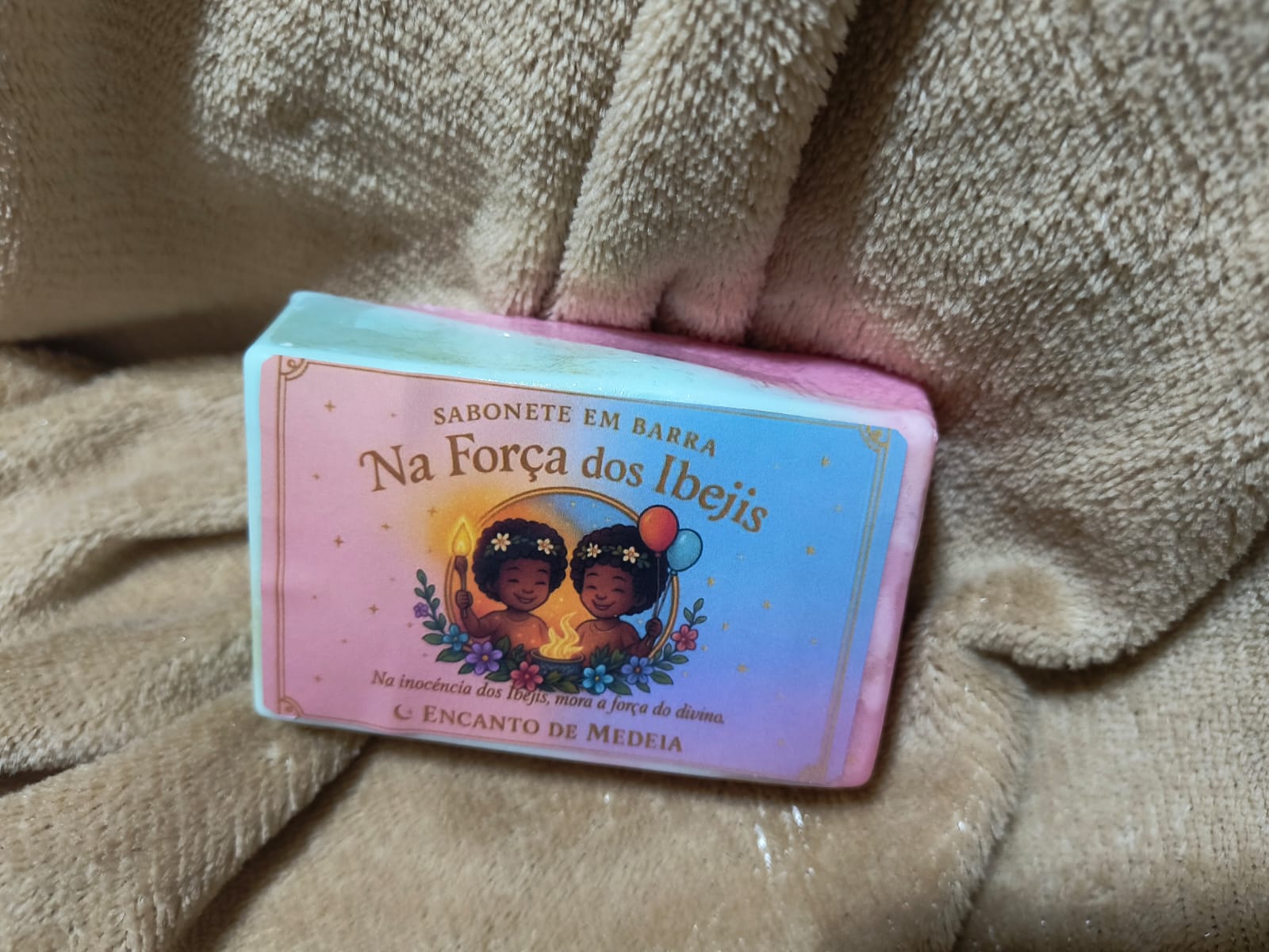 Sabonete em Barra Na Força dos Ibejis