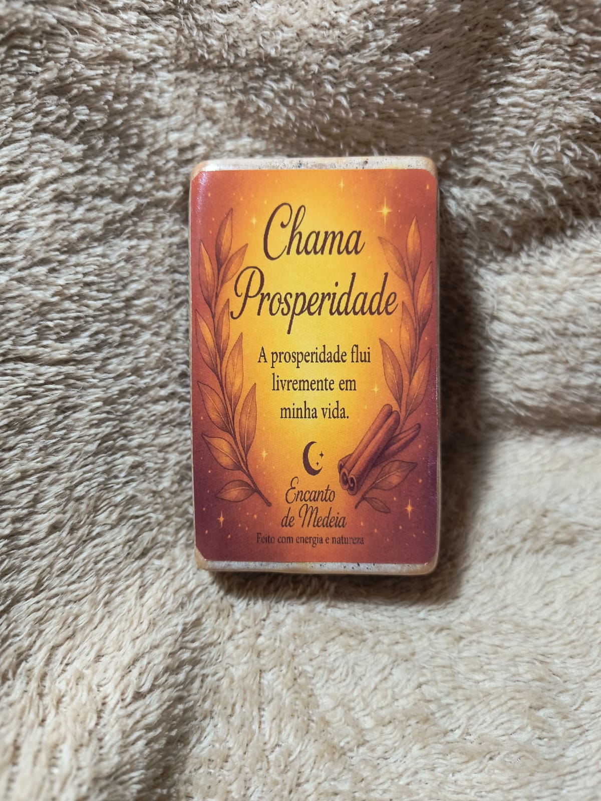 Sabonete Chama Prosperidade