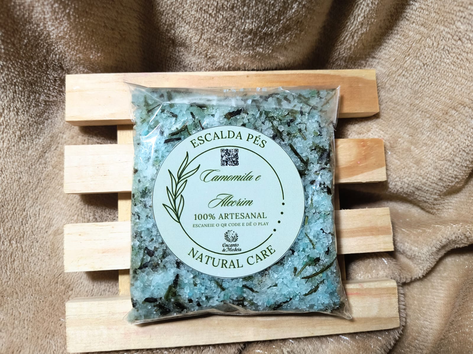 Escalda Pés Camomila e Alecrim 150g