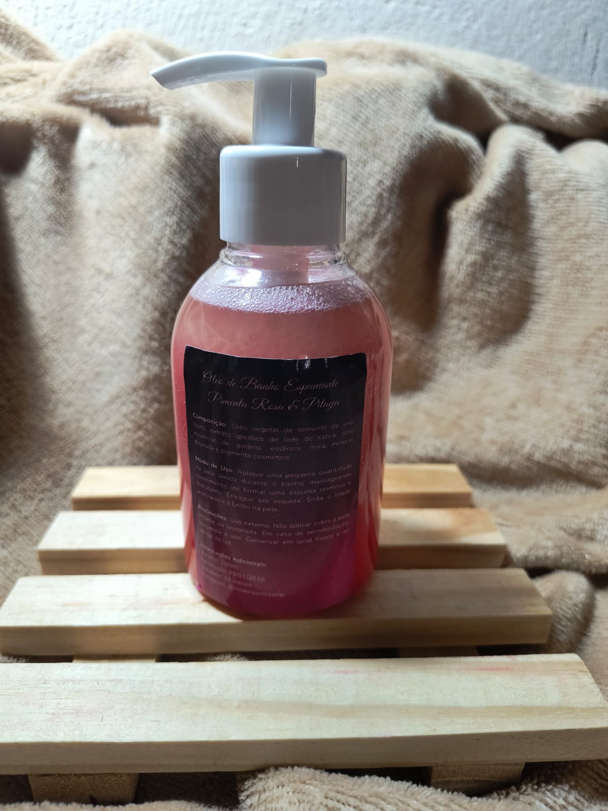 Óleo Corporal Espumante