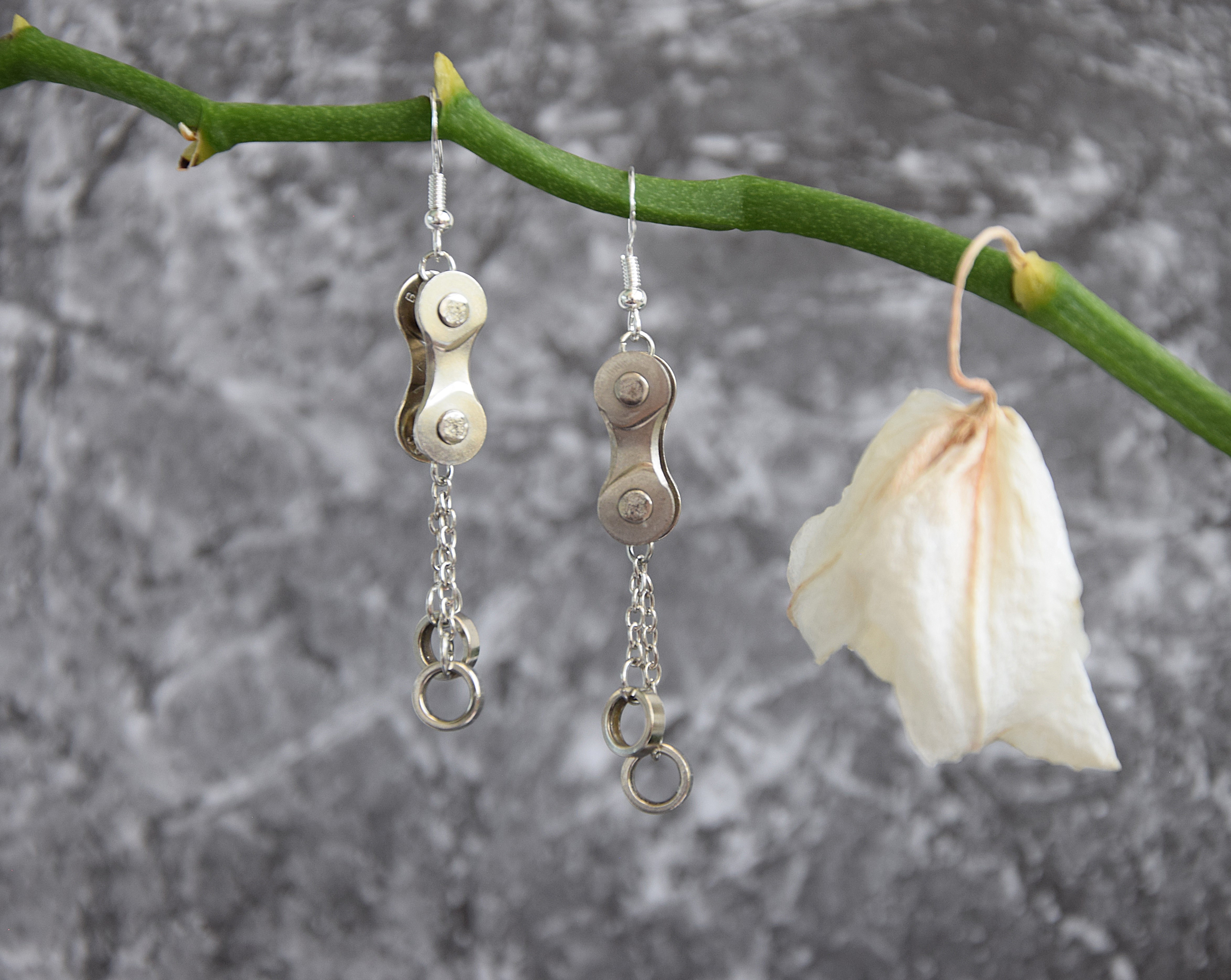 Ohrhänger - ganzes Element mit Kettchen und 2 Ringen