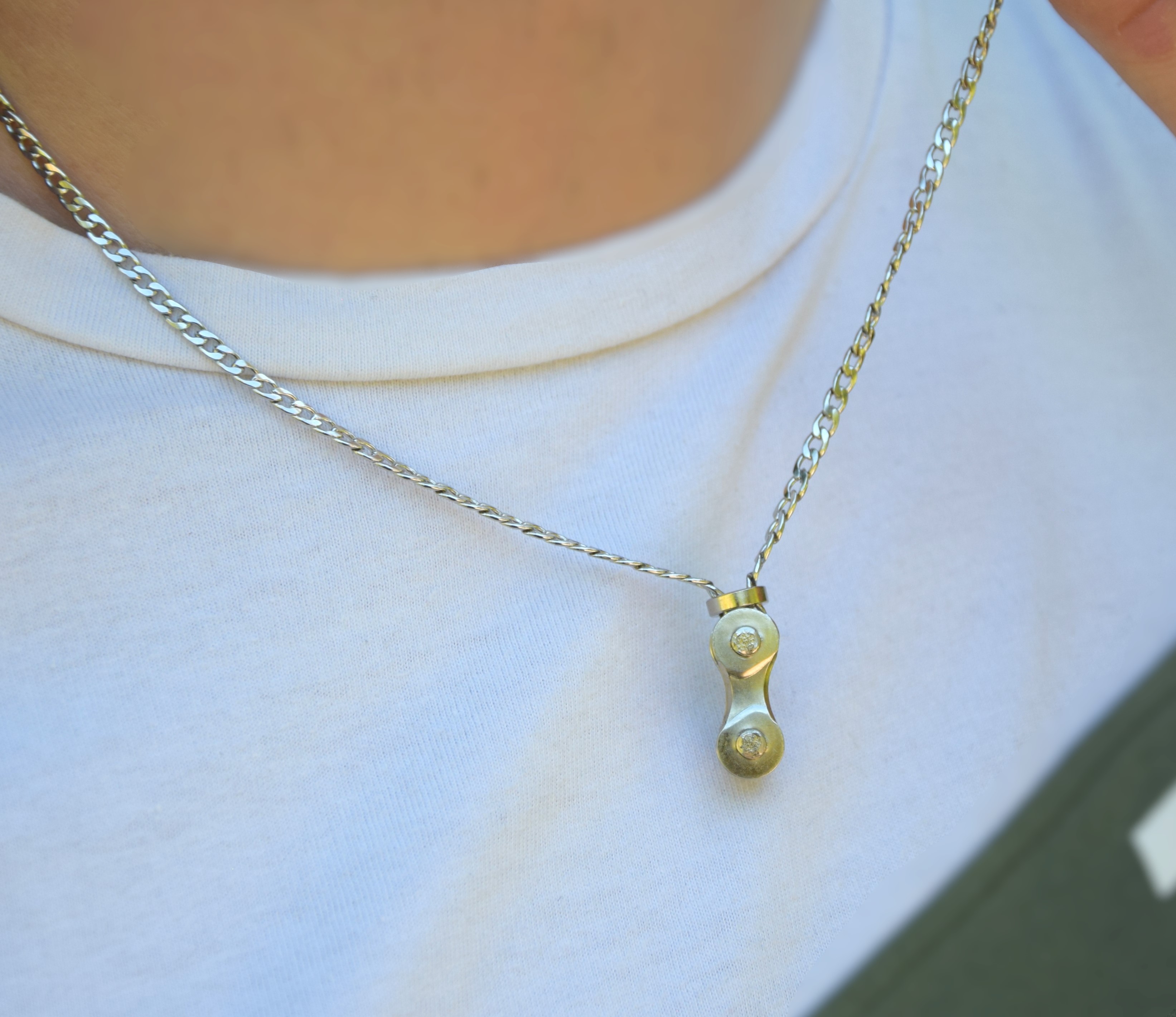 Metallhalskette - Einzelglied