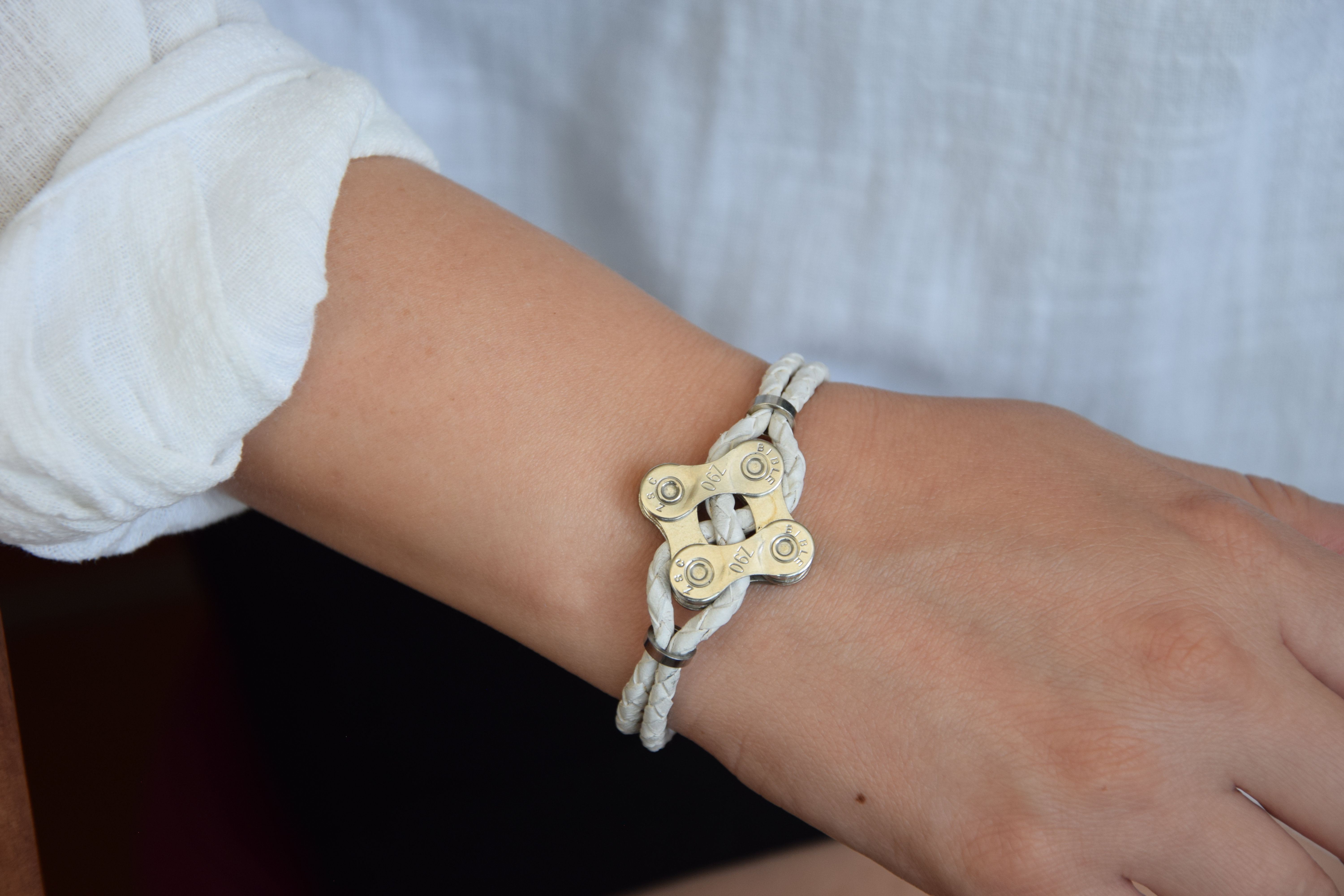 Armband Rundkordel - Quadrat