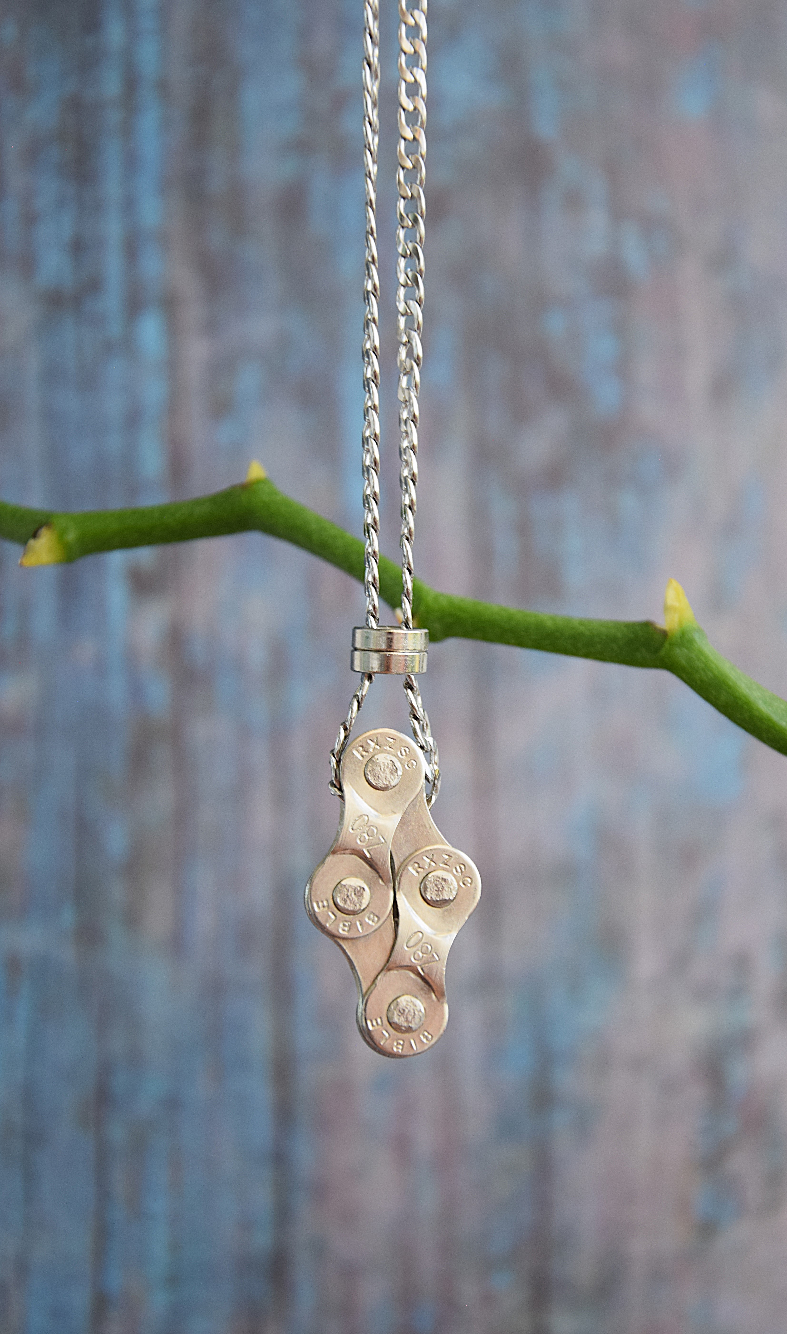 Metallhalskette - Raute