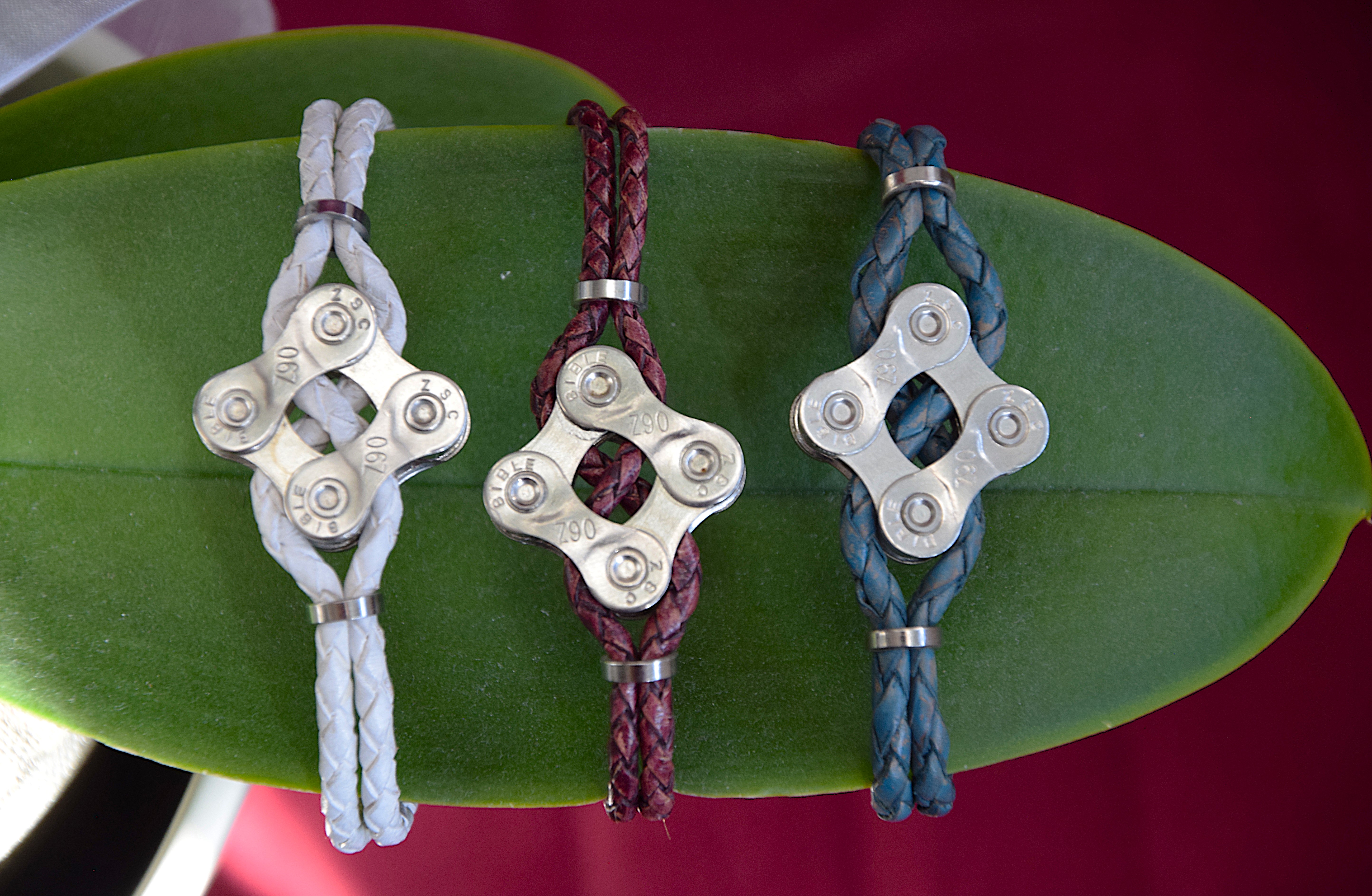 Armband Rundkordel - Quadrat