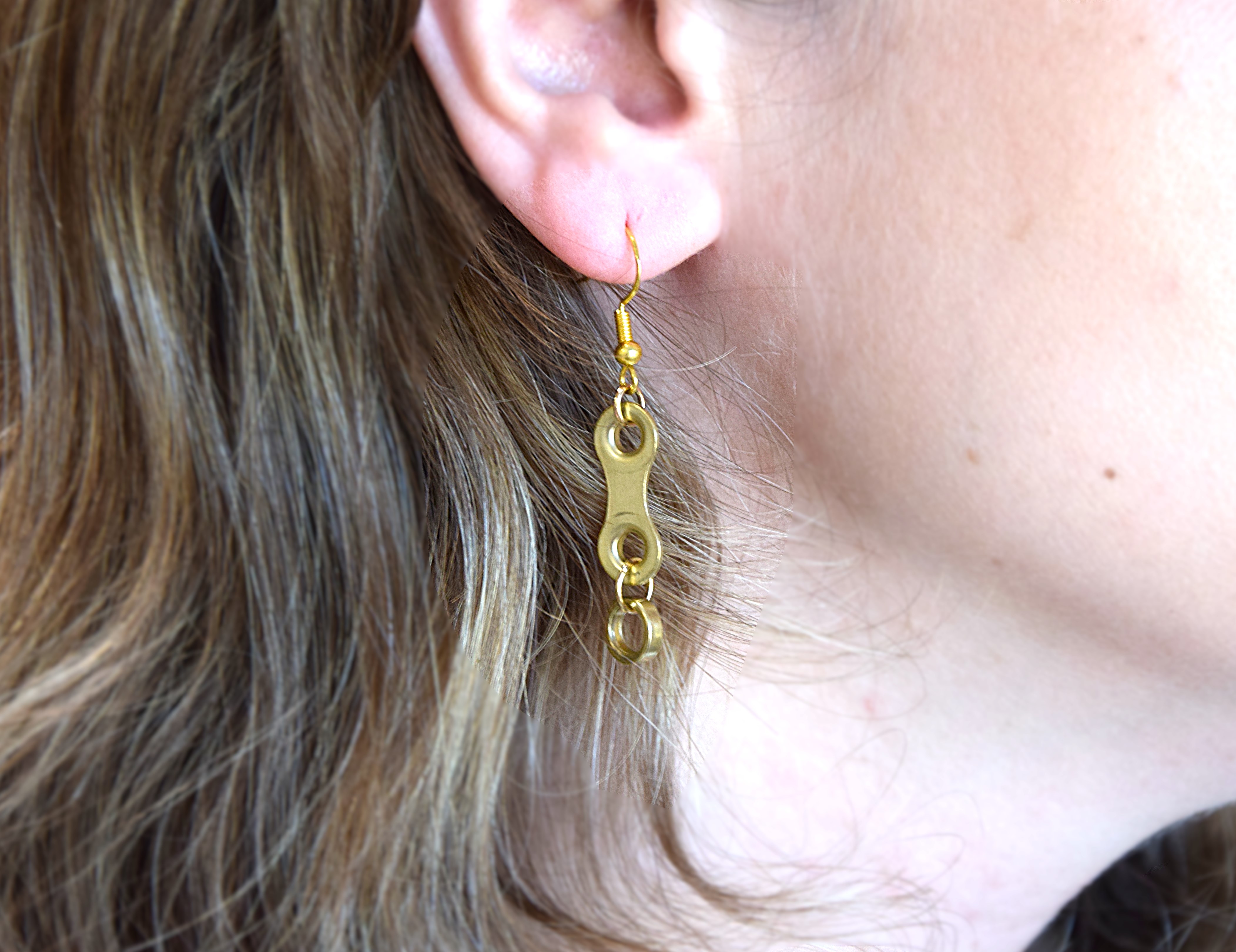 Ohrhänger - Einzelelement mit Ring