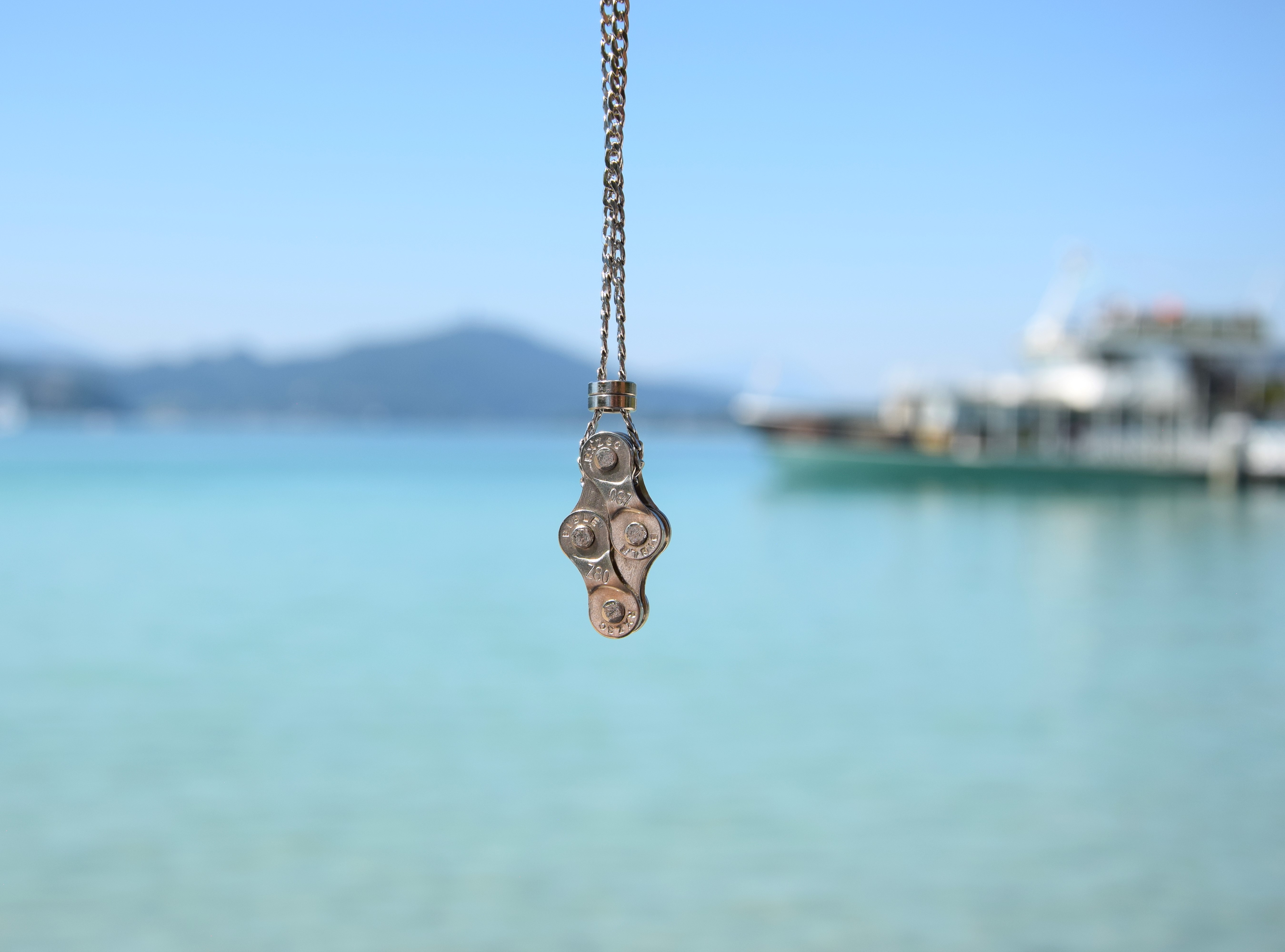 Metallhalskette - Raute